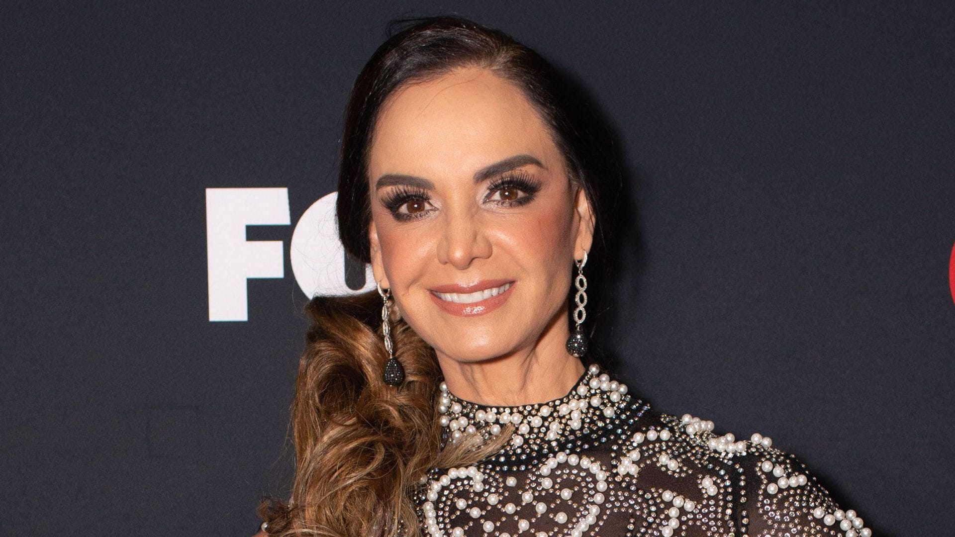 Miss Universe 1991, Lupita Jones en un evento de FOX en Tyler Perry Studios en Atlanta.