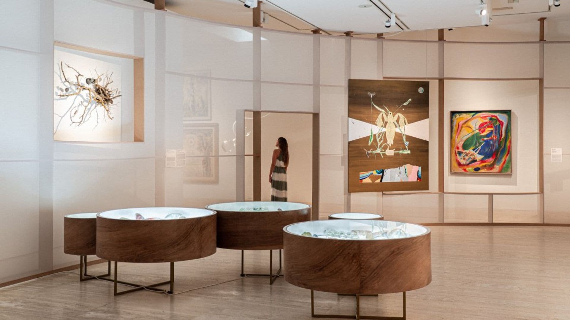 Sala de exposición de Terrafilia en el Thyssen