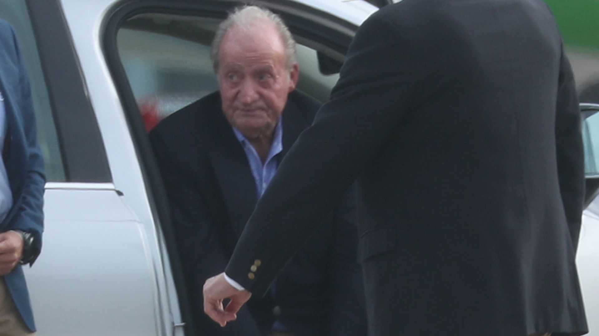 Primeras imágenes del rey Juan Carlos en su regreso a España tras dos años de ausencia