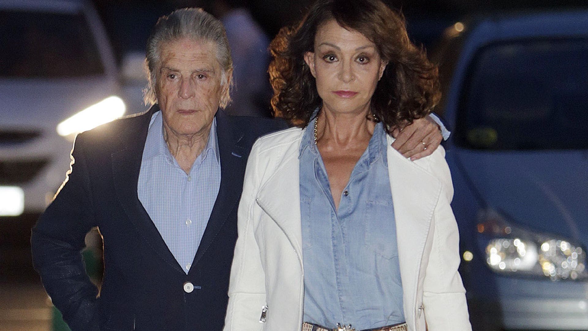 Primeras palabras de María Ángeles Grajal tras el fallecimiento de su marido, Jaime Ostos