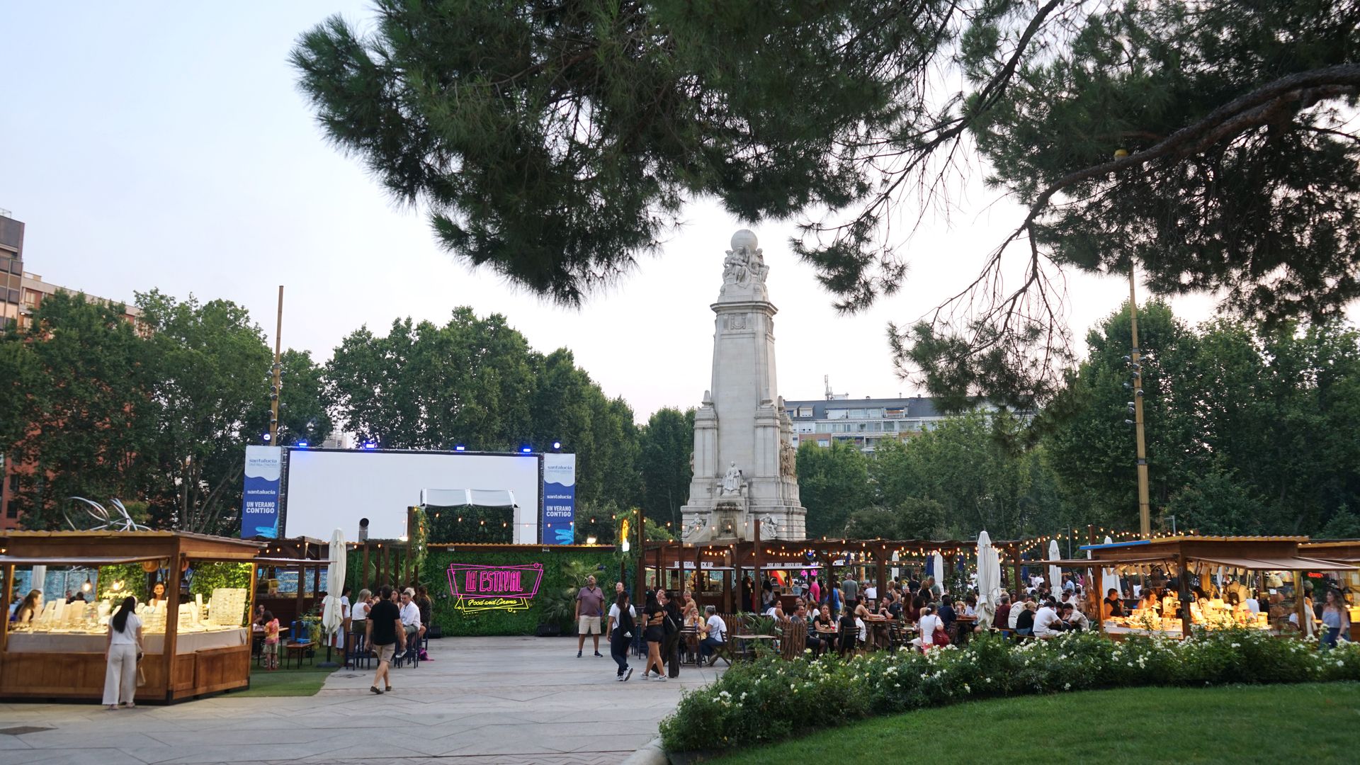 Cine de verano en Plaza de España La Estival 