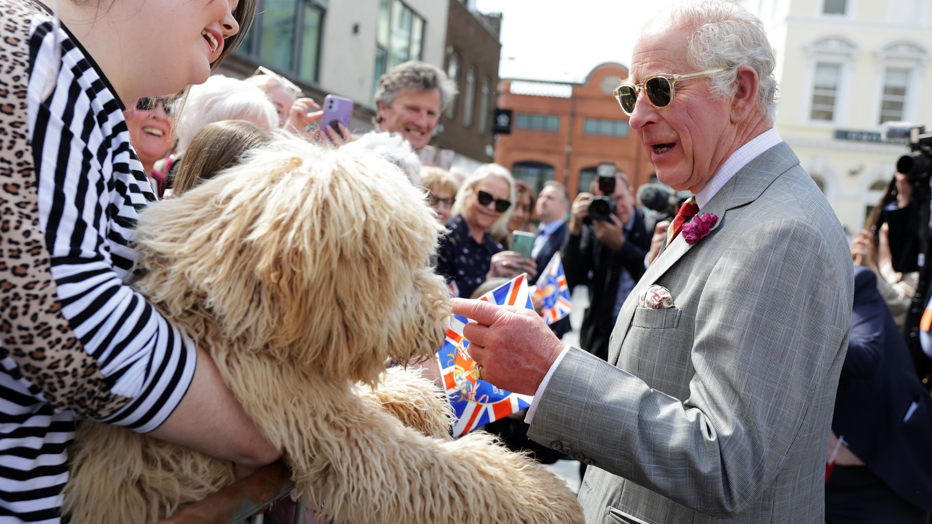 El rey Carlos III tiene un nuevo negocio: vende elegantes abrigos tweed y galletas de lujo para perros