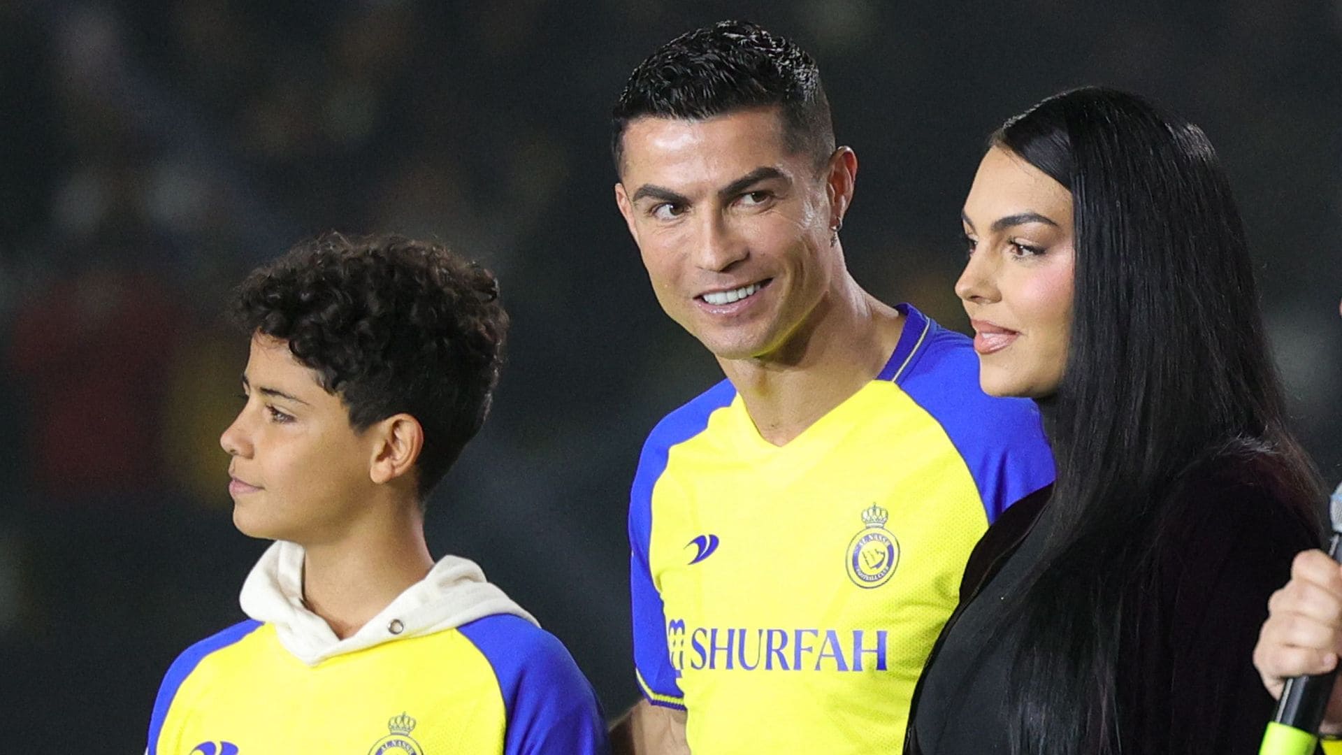 Cristiano Ronaldo y Georgina Rodríguez, los más orgullosos tras el debut de Junior con la selección de Portugal