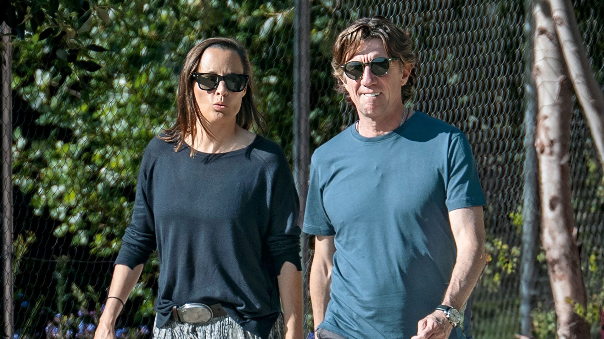 Colate Vallejo-Nágera y Alejandra Conde, en una nueva cita romántica en un parque de Madrid