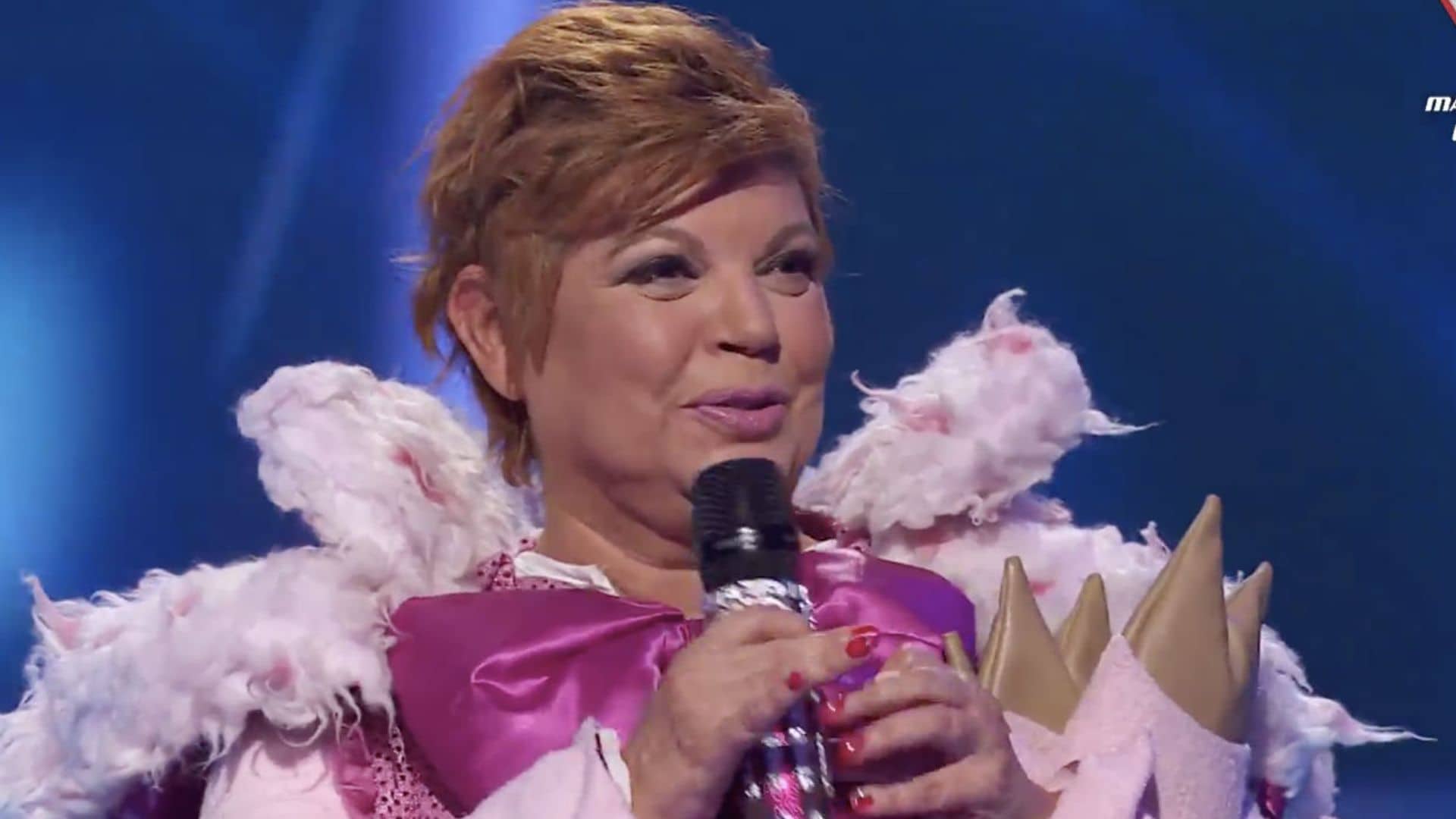Vanesa Martín acertó: Terelu Campos se escondía bajo la máscara de Cerdita en 'Mask Singer'