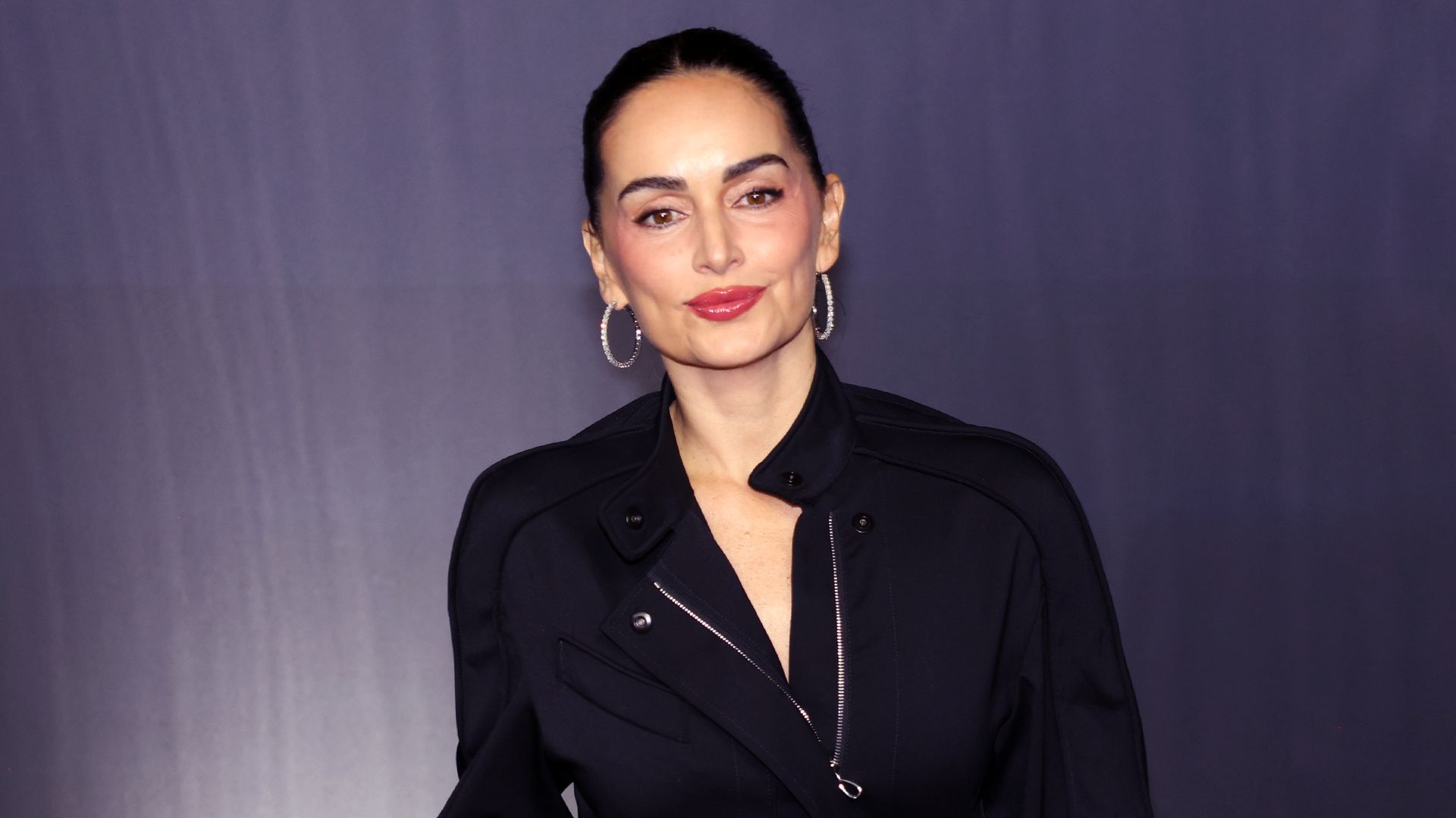 Ana de la Reguera poses for photo on the 'Despertares' opening night at Casa Soho on August 28, 2025 in Mexico City, Mexico. (Photo by Medios y Media/Getty Images)