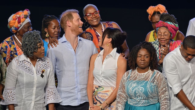 Los Duques de Sussex convivieron con los pantelistas del Foro en el que participaron