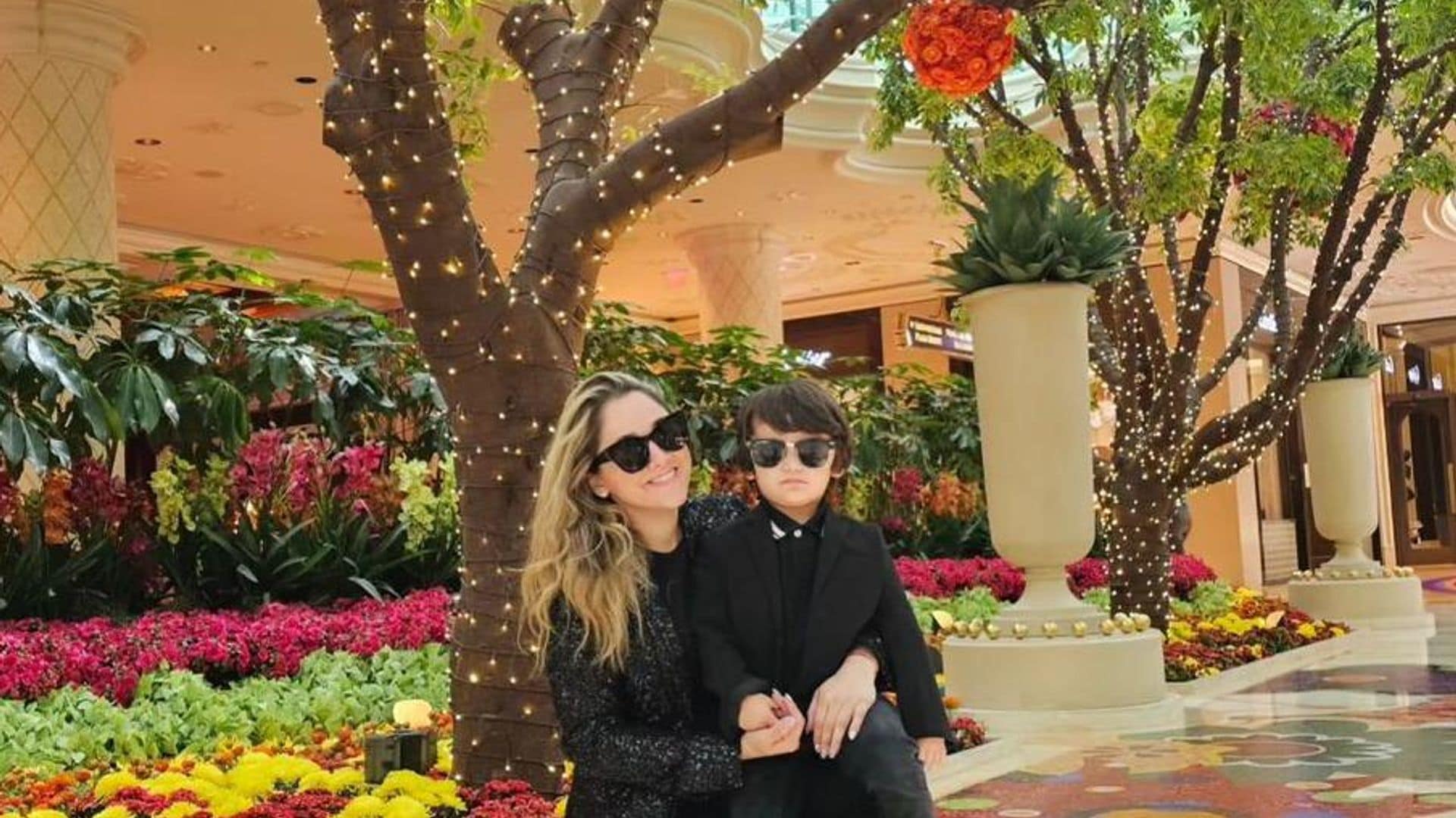 Sherlyn celebra por todo lo alto los cuatro años de su hijo André