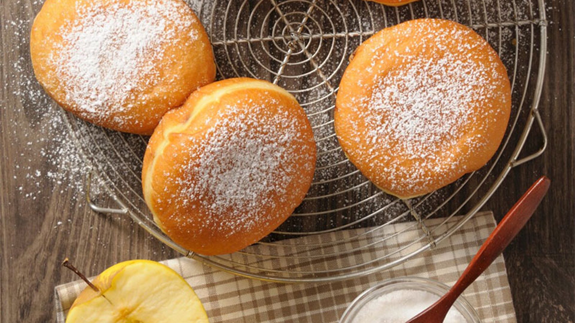 Dónuts de manzana