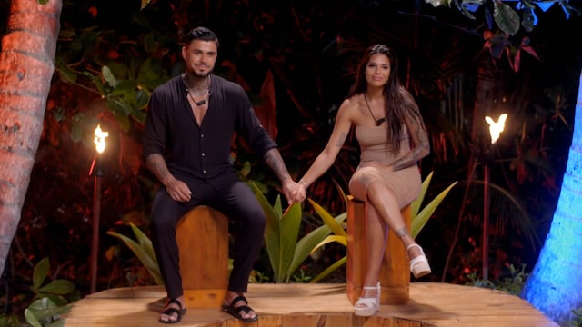 Ana y Fran durante su hoguera de confrontación