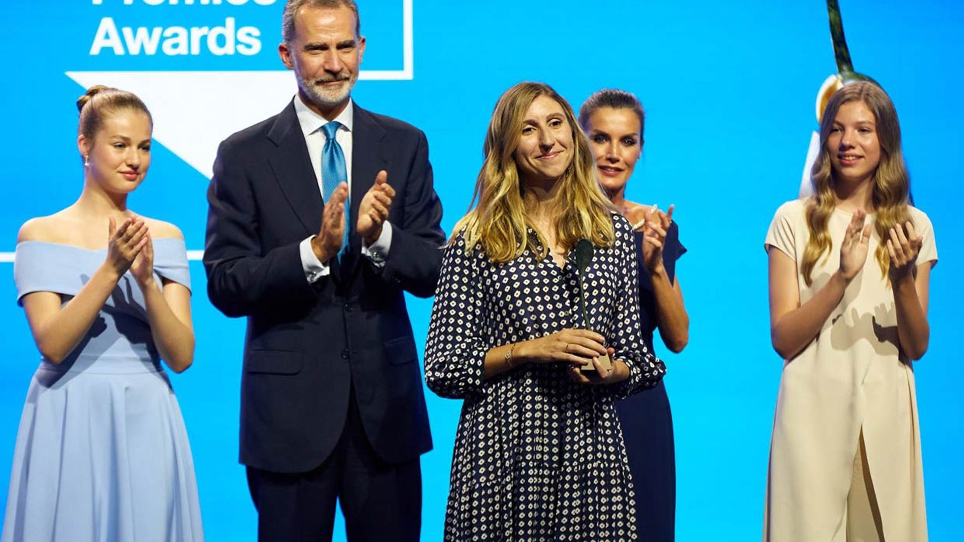Elisenda Bou-Balust, premiada por la princesa Leonor, nos cuenta cómo fue su encuentro con la Familia Real