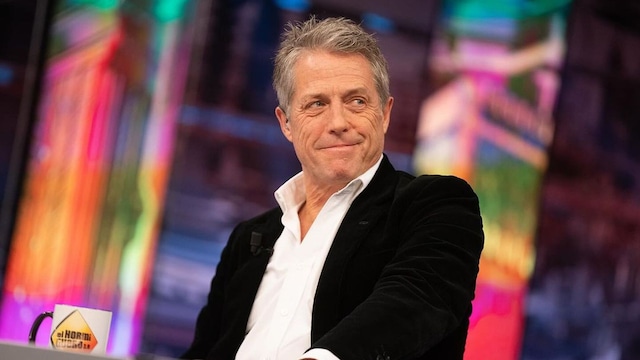 Primer plano de Hugh Grant en El Hormiguero
