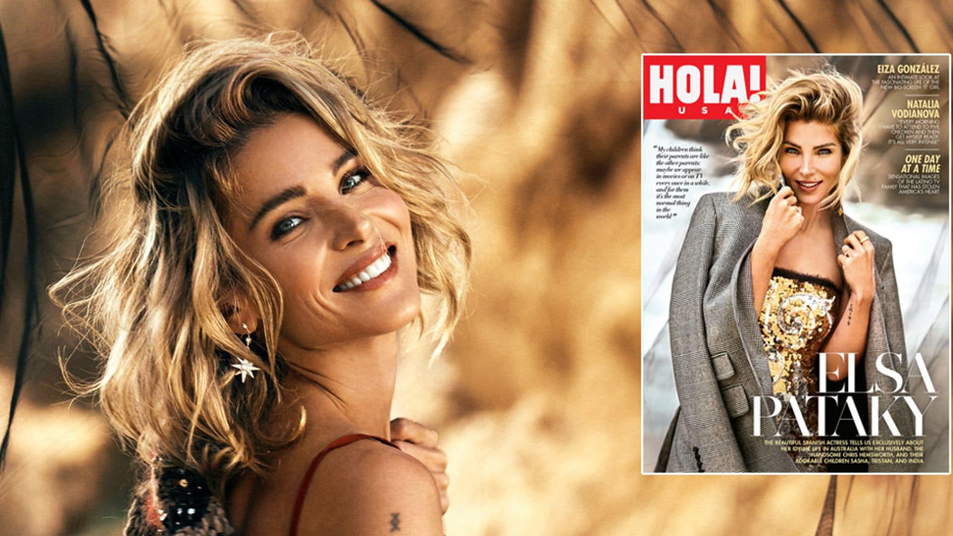 Elsa Pataky se confiesa sobre su vida en Australia con Chris Hemsworth y sus tres hijos