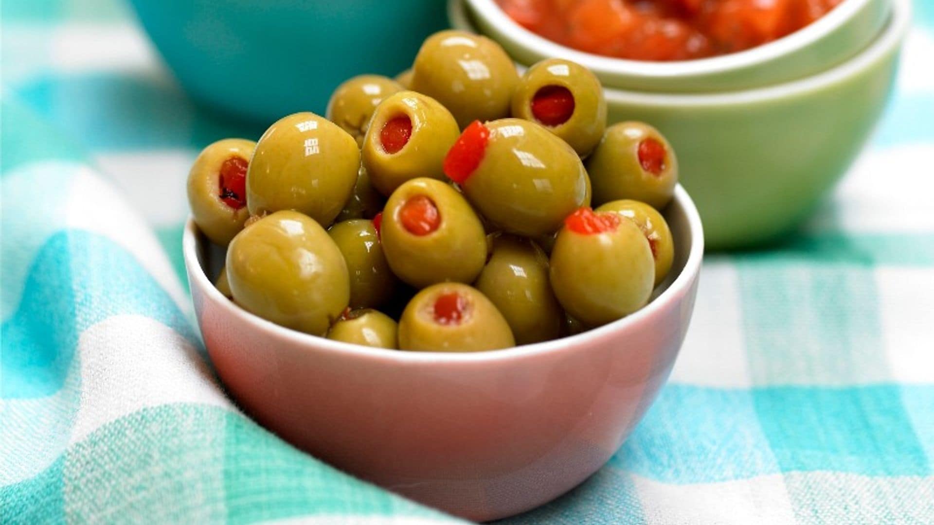 Gordales rellenas de 'vermut' rojo