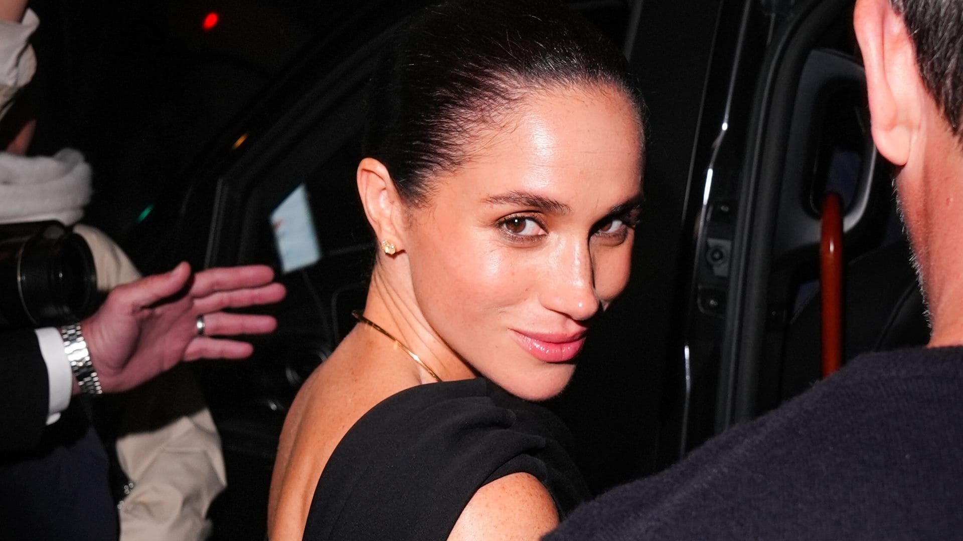 Meghan Markle en la Semana de la Moda de París para acudir al desfile de Balenciaga de octubre de 2025