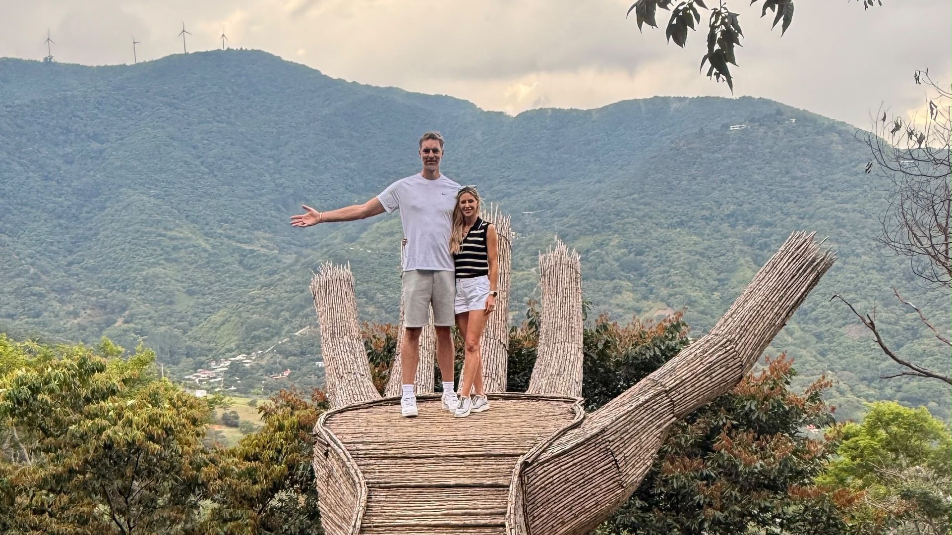 La ruta de Pau Gasol y su mujer por Costa Rica: un sendero entre cafetales, San José y una mesa con sabor local