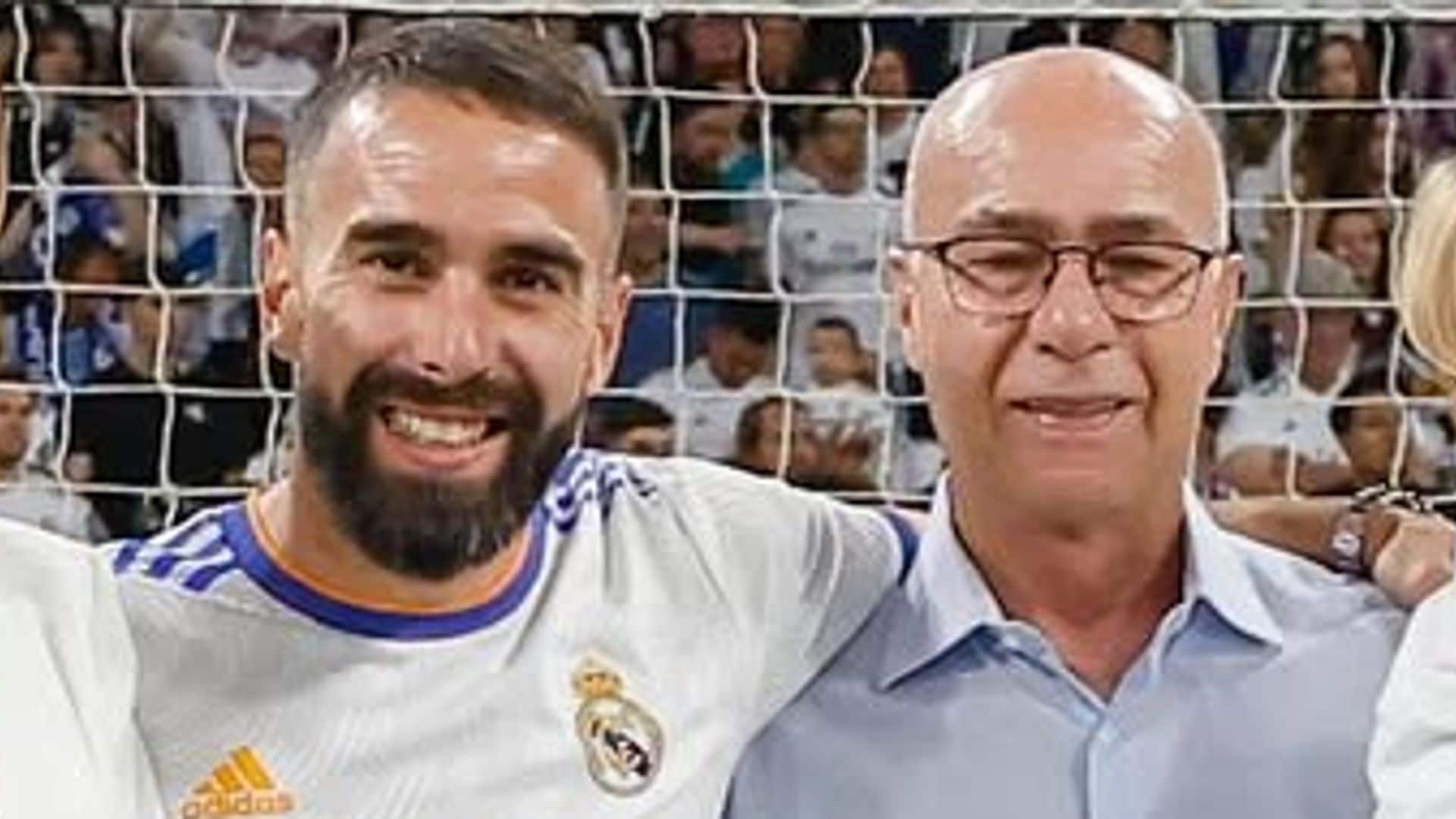 Dani Carvajal, el apoyo más importante de su padre en su día más especial