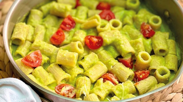 rigatoni calabacin