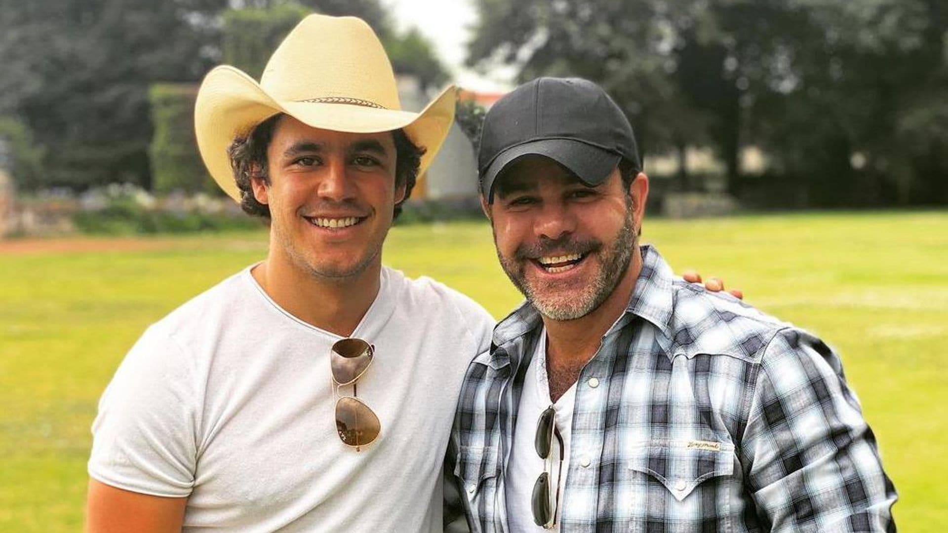Eduardo Capetillo y su hijo comparten créditos por primera vez en serie de Netflix