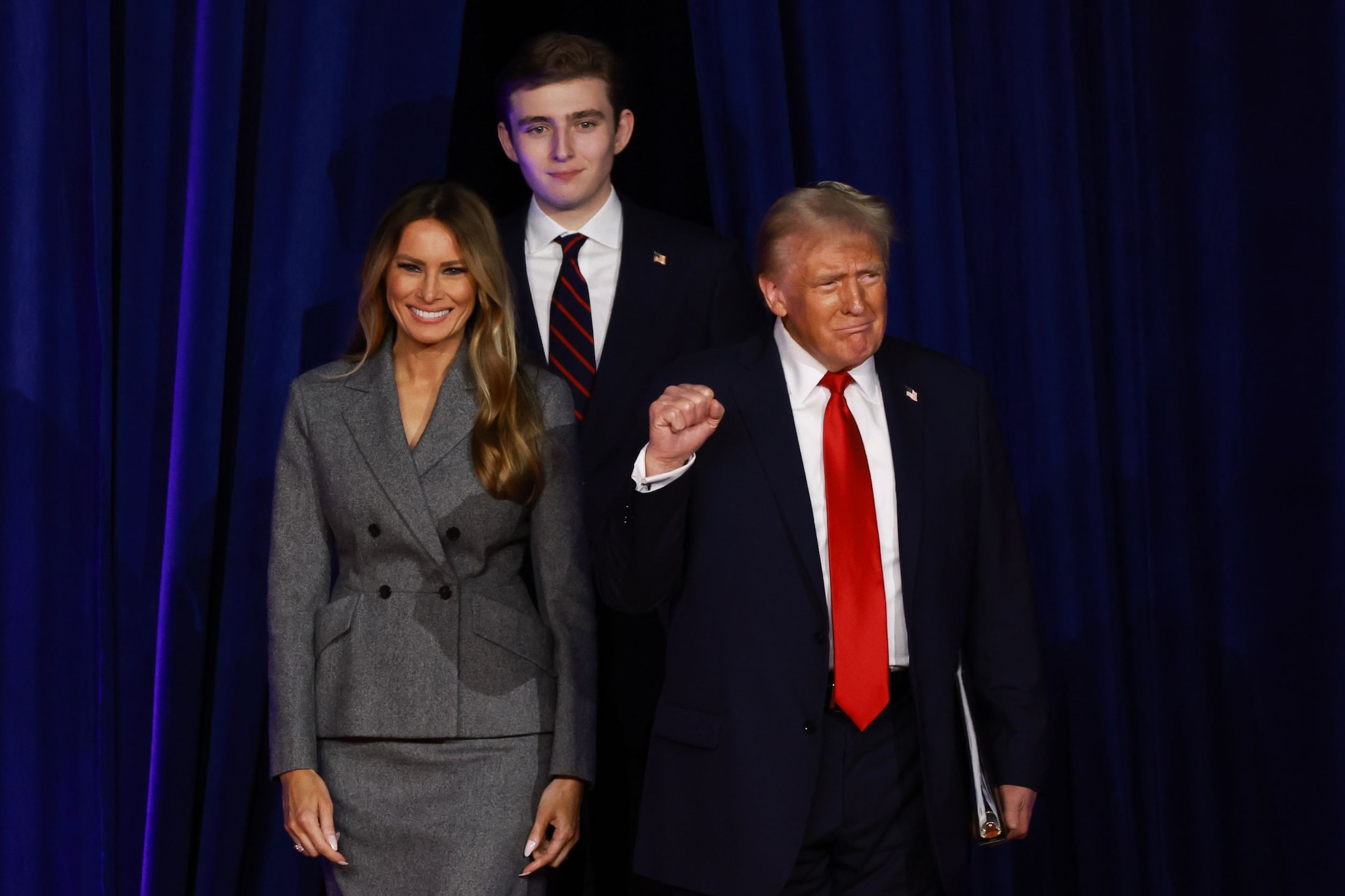 Donald Trump reveló que su hijo Barron le dio buenos consejos durante la campaña.