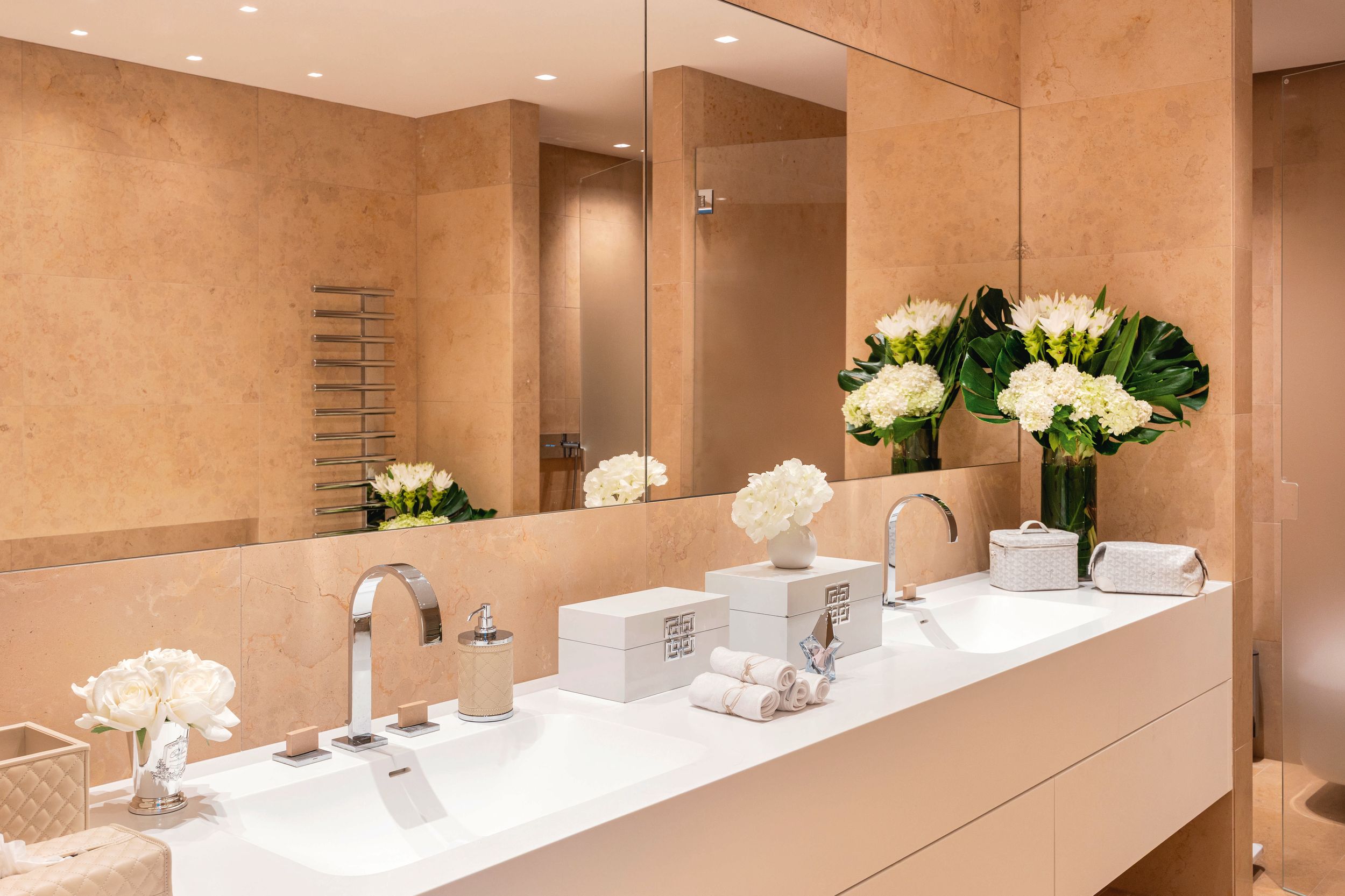 El cuarto de baño de la vivienda