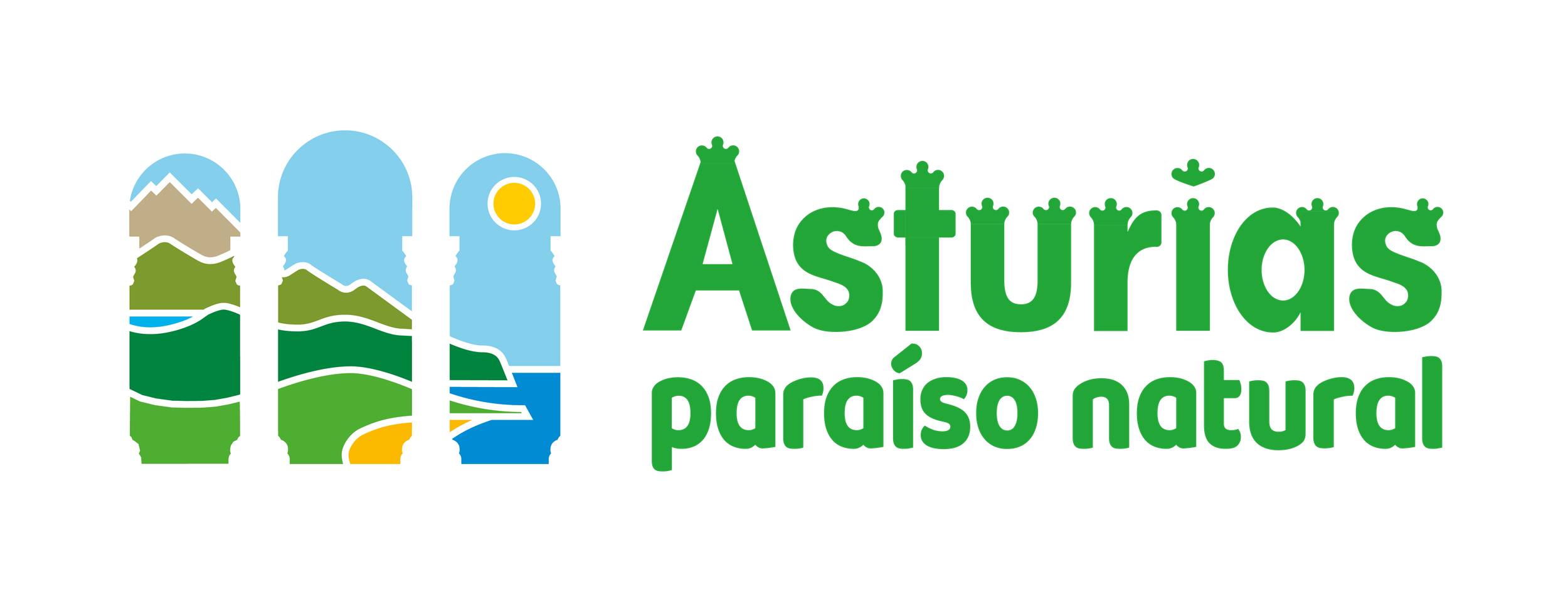 Asturias Paraíso Natural Logo.