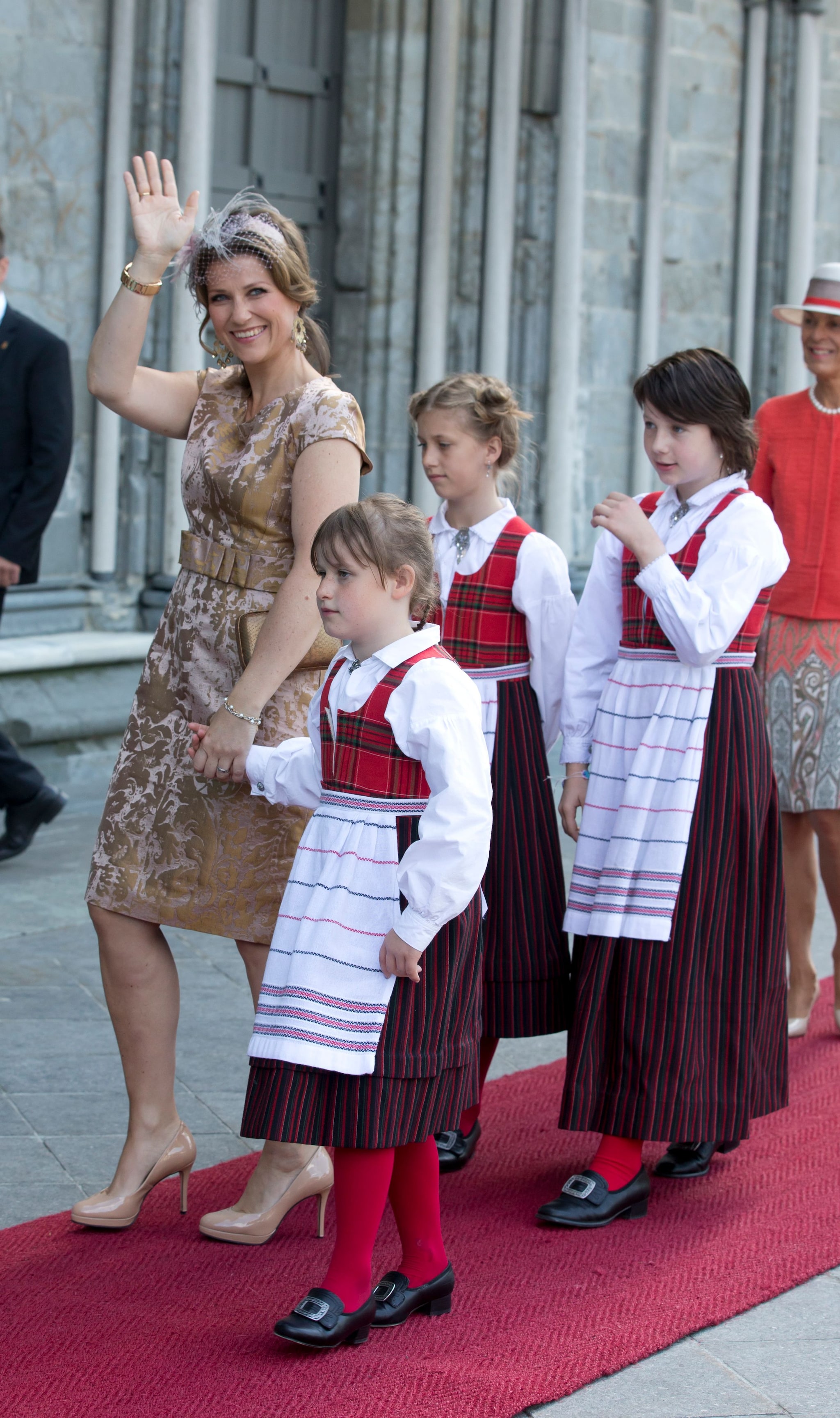 Emma Behn y su madre, Marta Luisa de Noruega