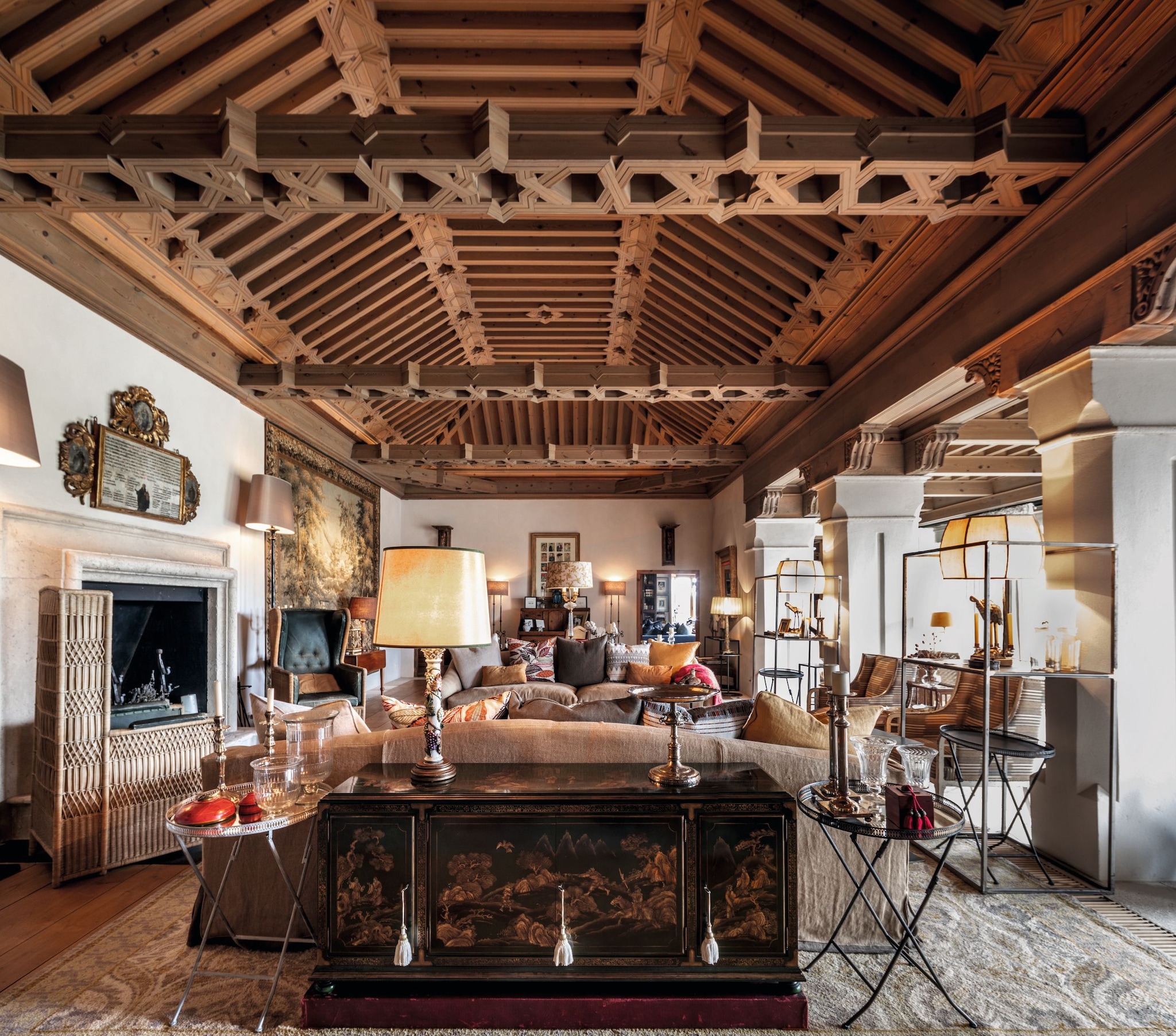 El salón del monasterio