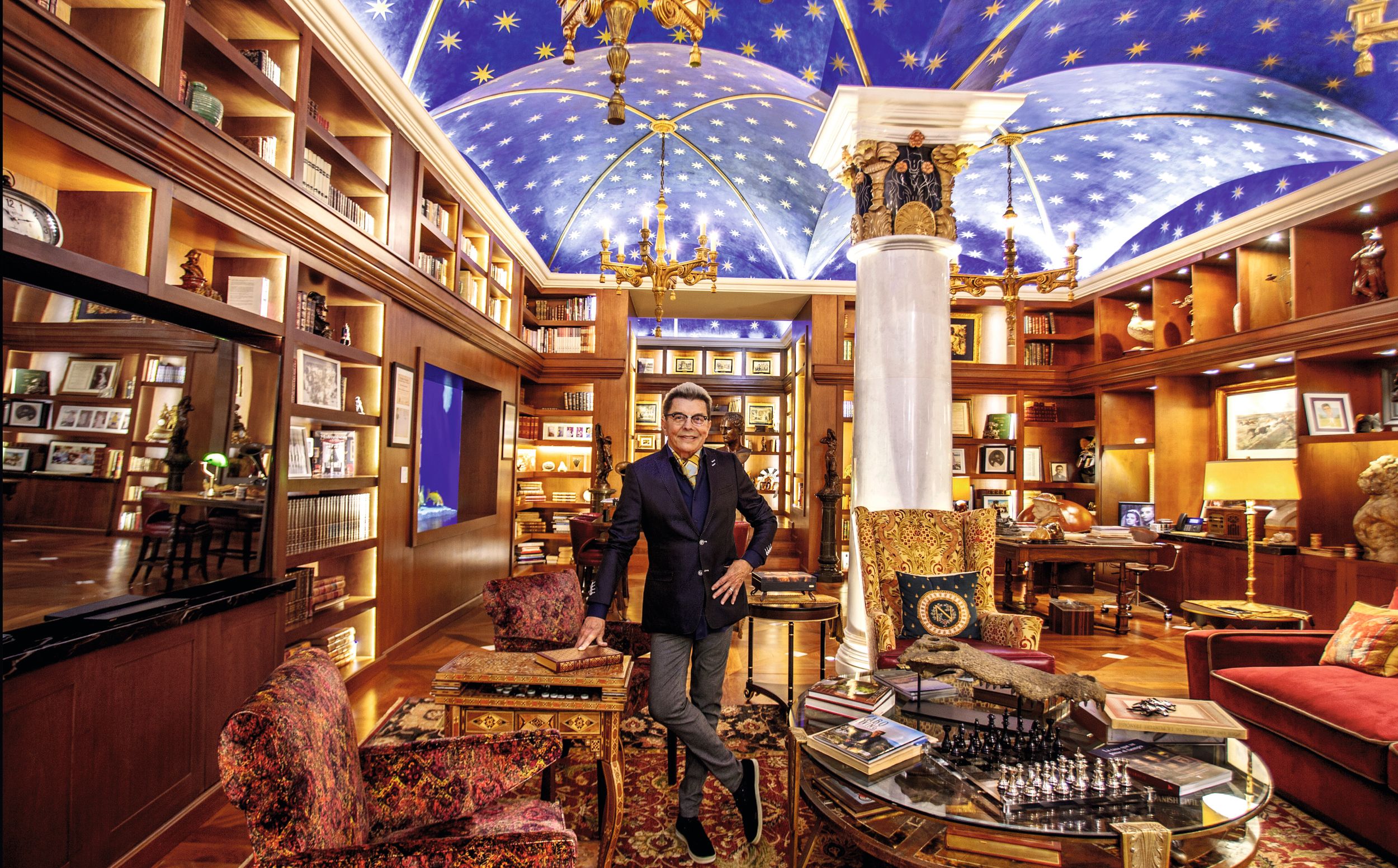 Más imágenes de la sala de la casa de Los Cabos de  Ernesto y Gabriela Coppel 