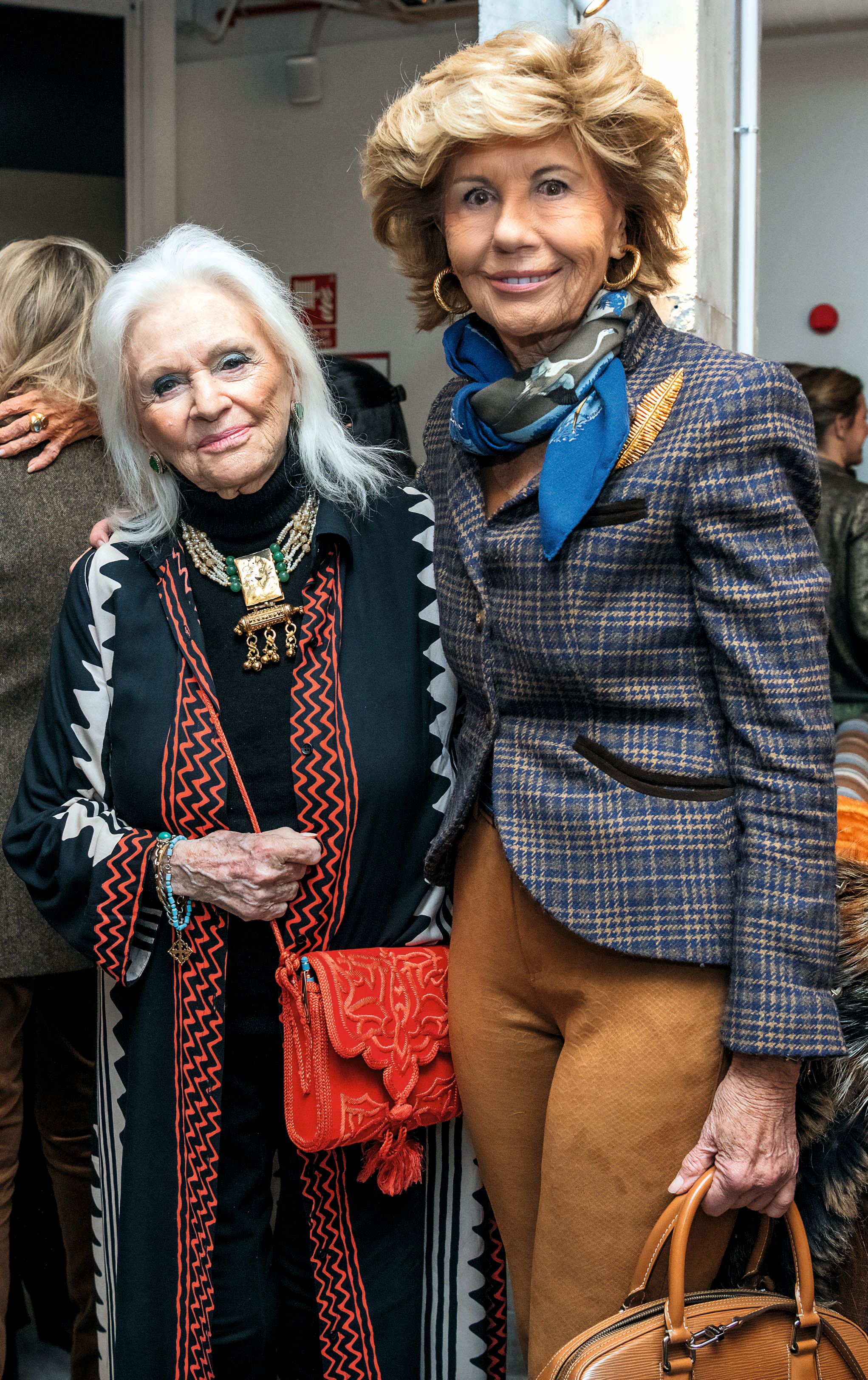 Beatriz de Hohenlohe, con Tessa de Baviera