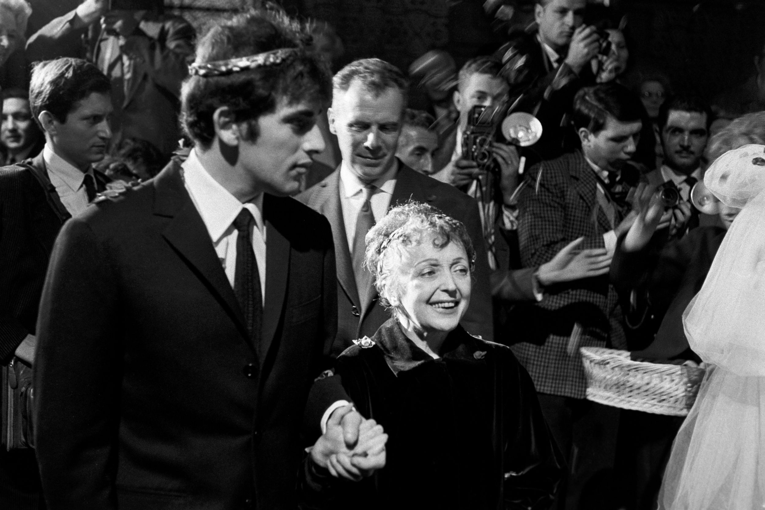 Édith Piaf con Theo Sarapo