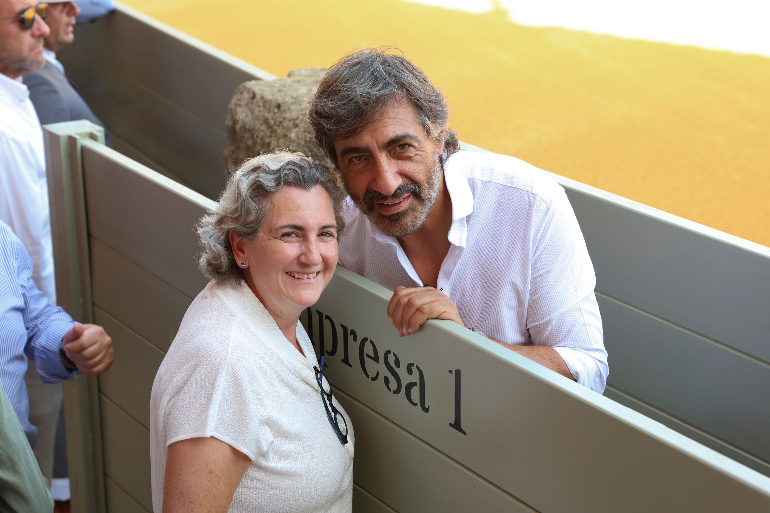 Juan del Val con la chef Pepa Muñoz