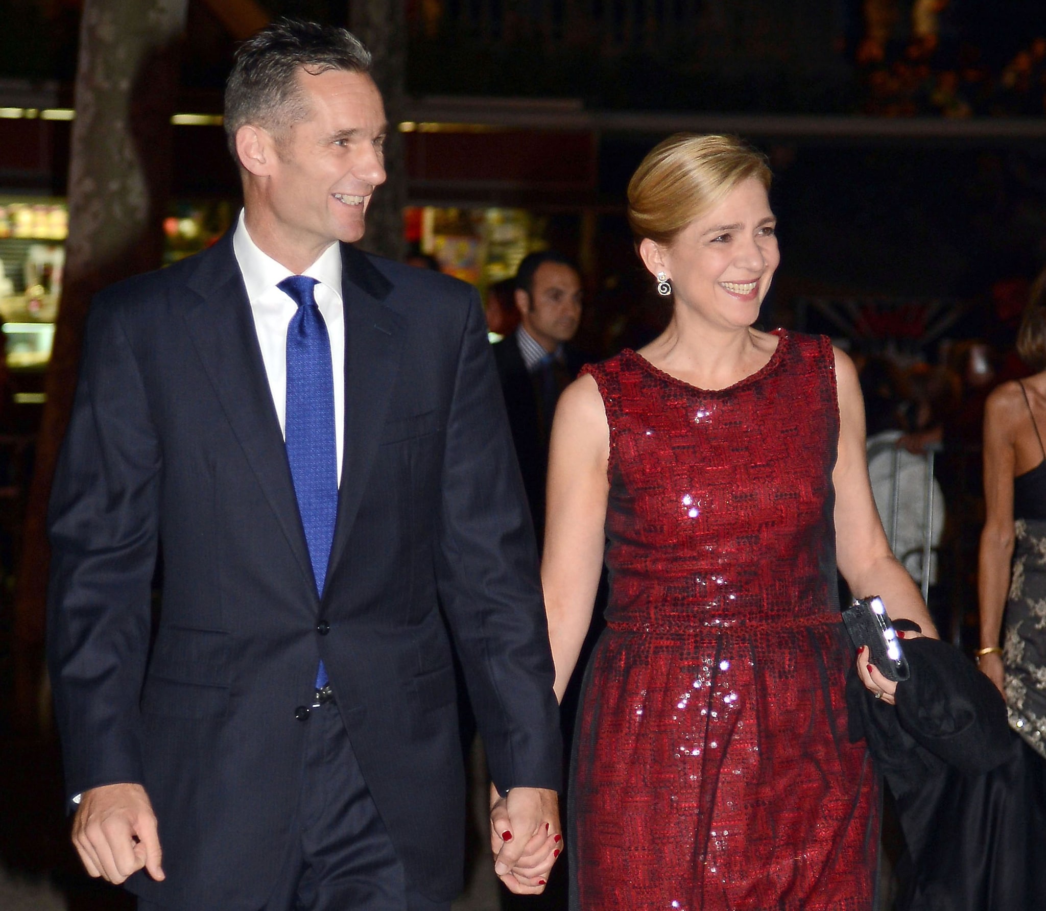Iñaki Urdangarin y la infanta Cristina en una imagen de archivo