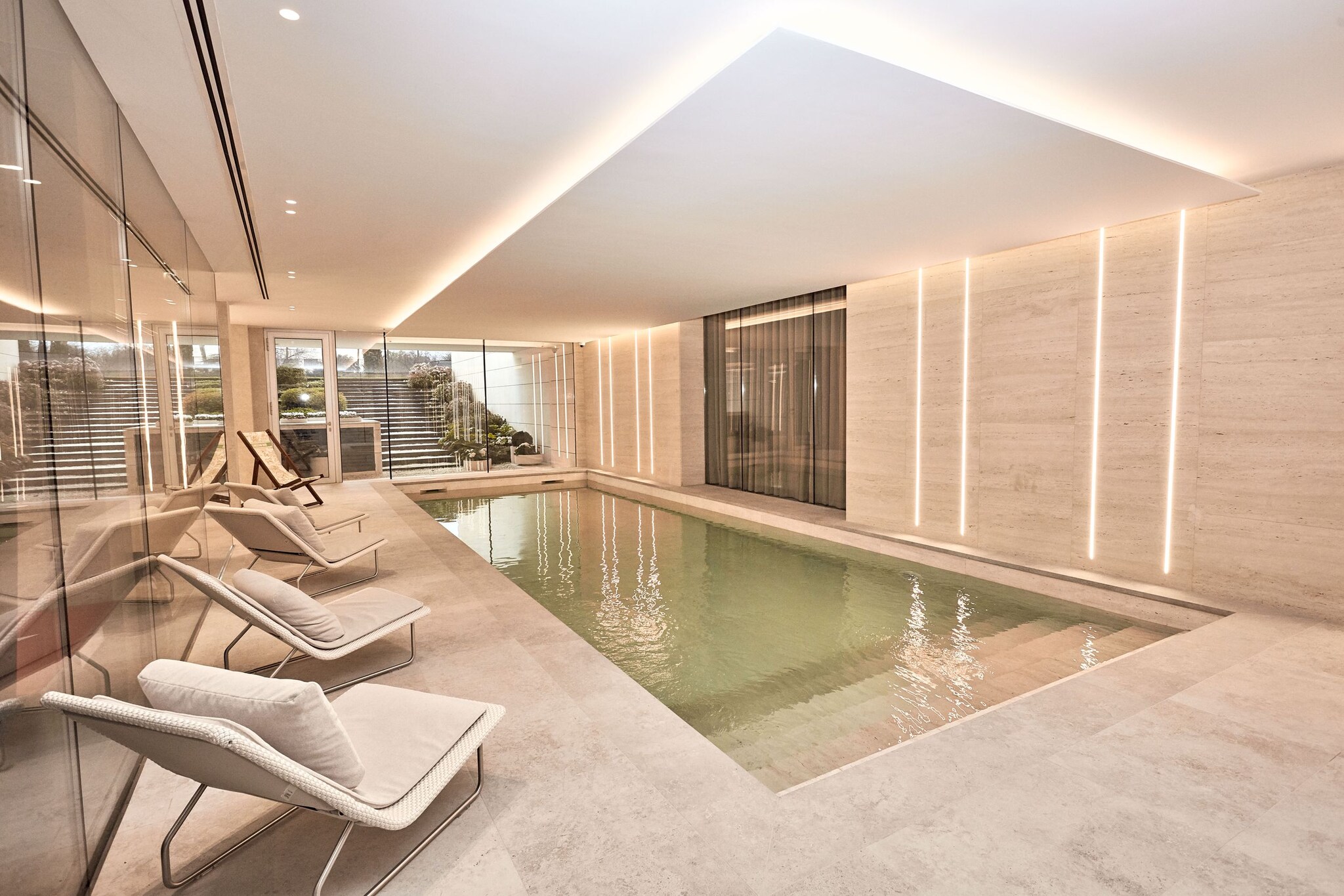 La piscina climatizada