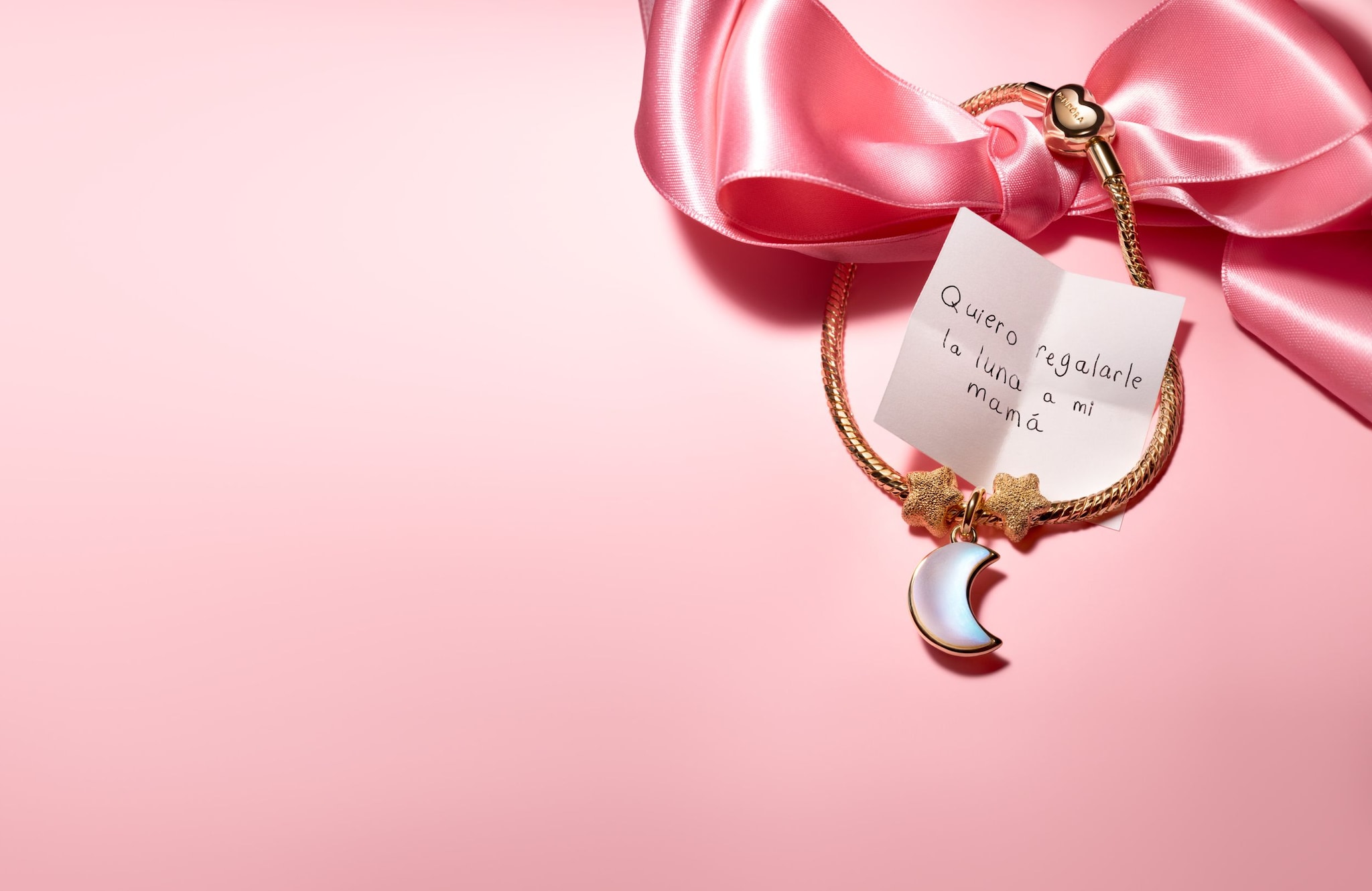 Charm Colgante Luna Creciente Brillante - 119,00€