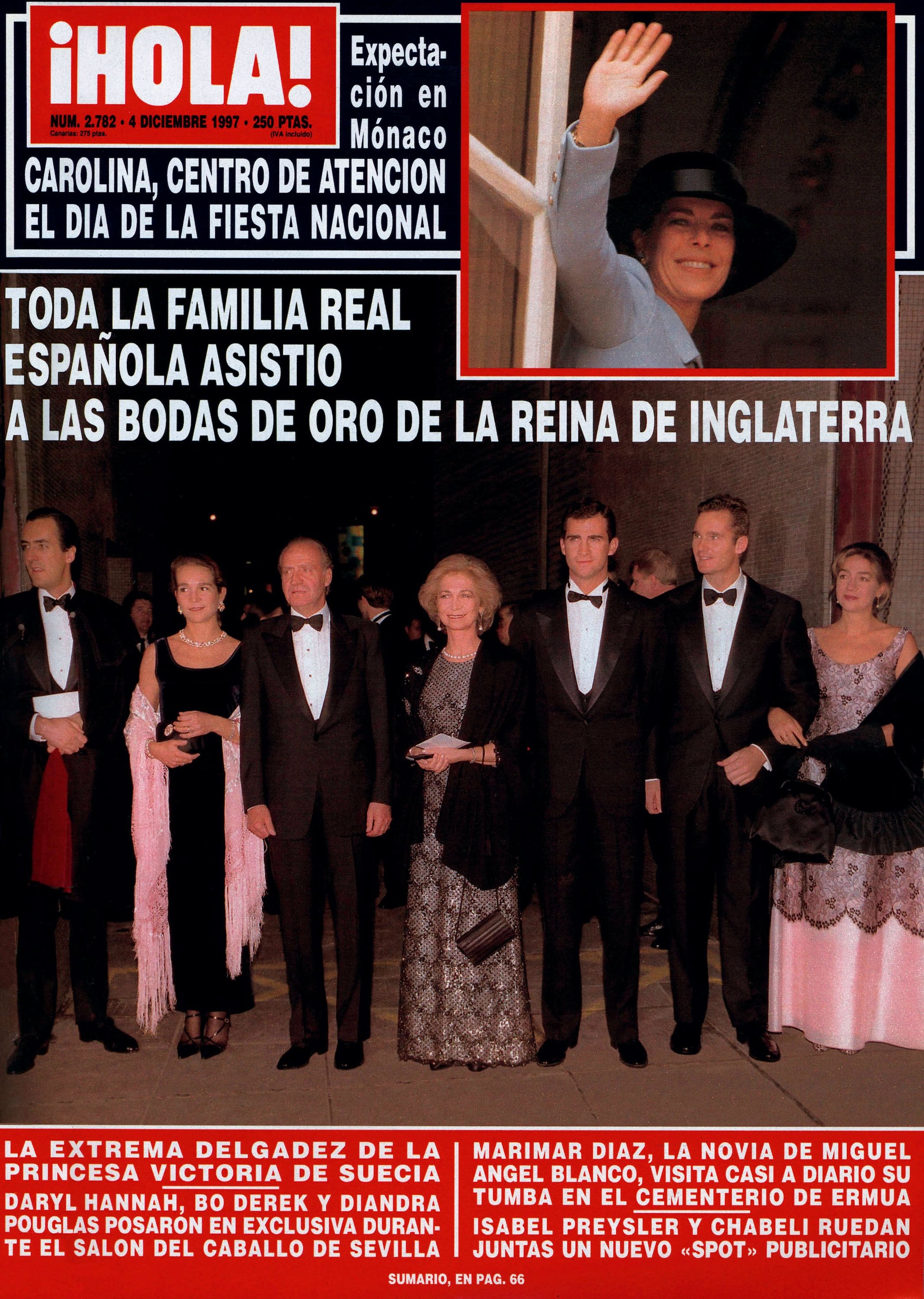 Una de las portadas de Iñaki Urdangarin en ¡HOLA!