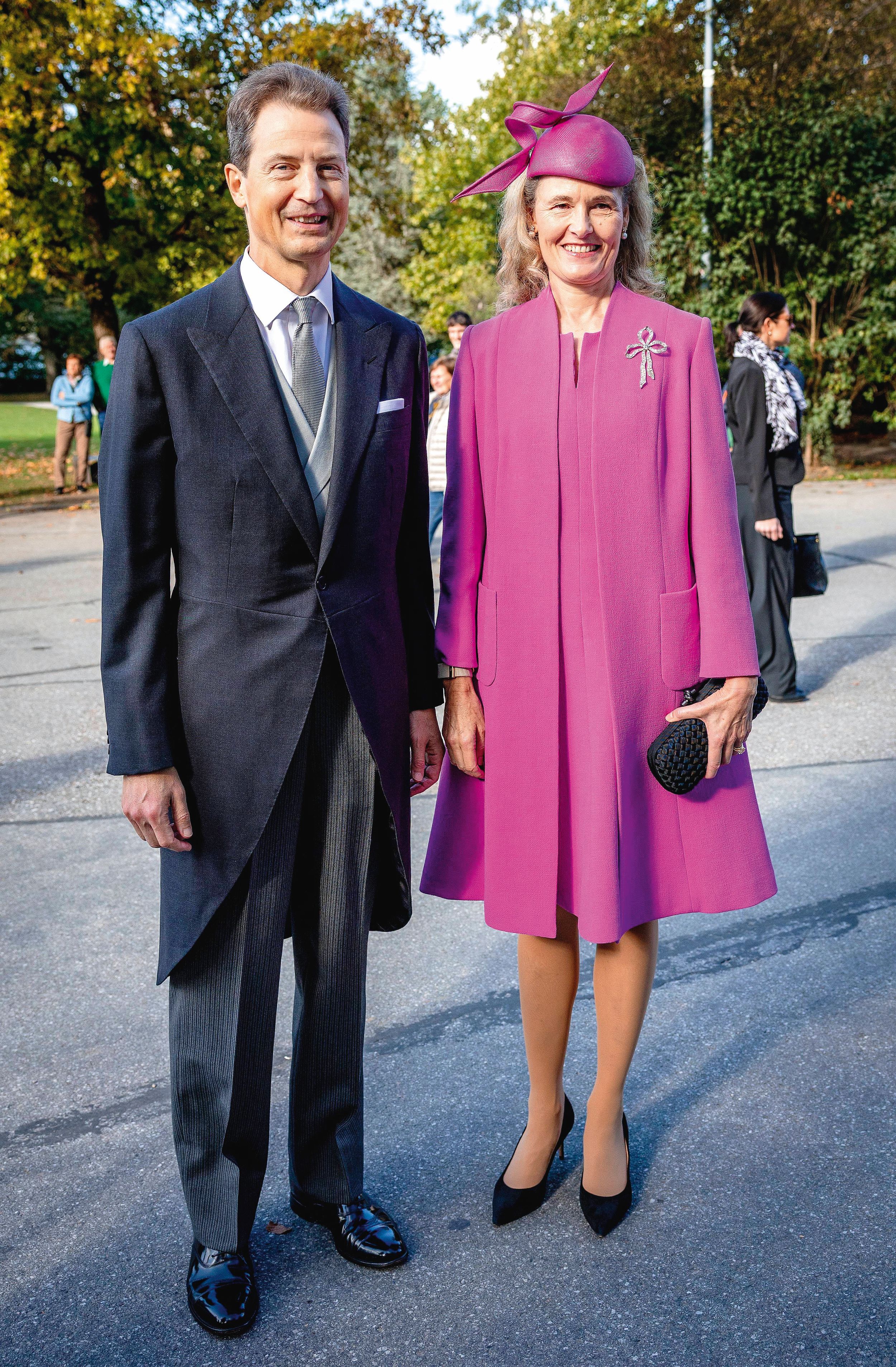 Los príncipes herederos Alois y Sophie de Liechtenstein