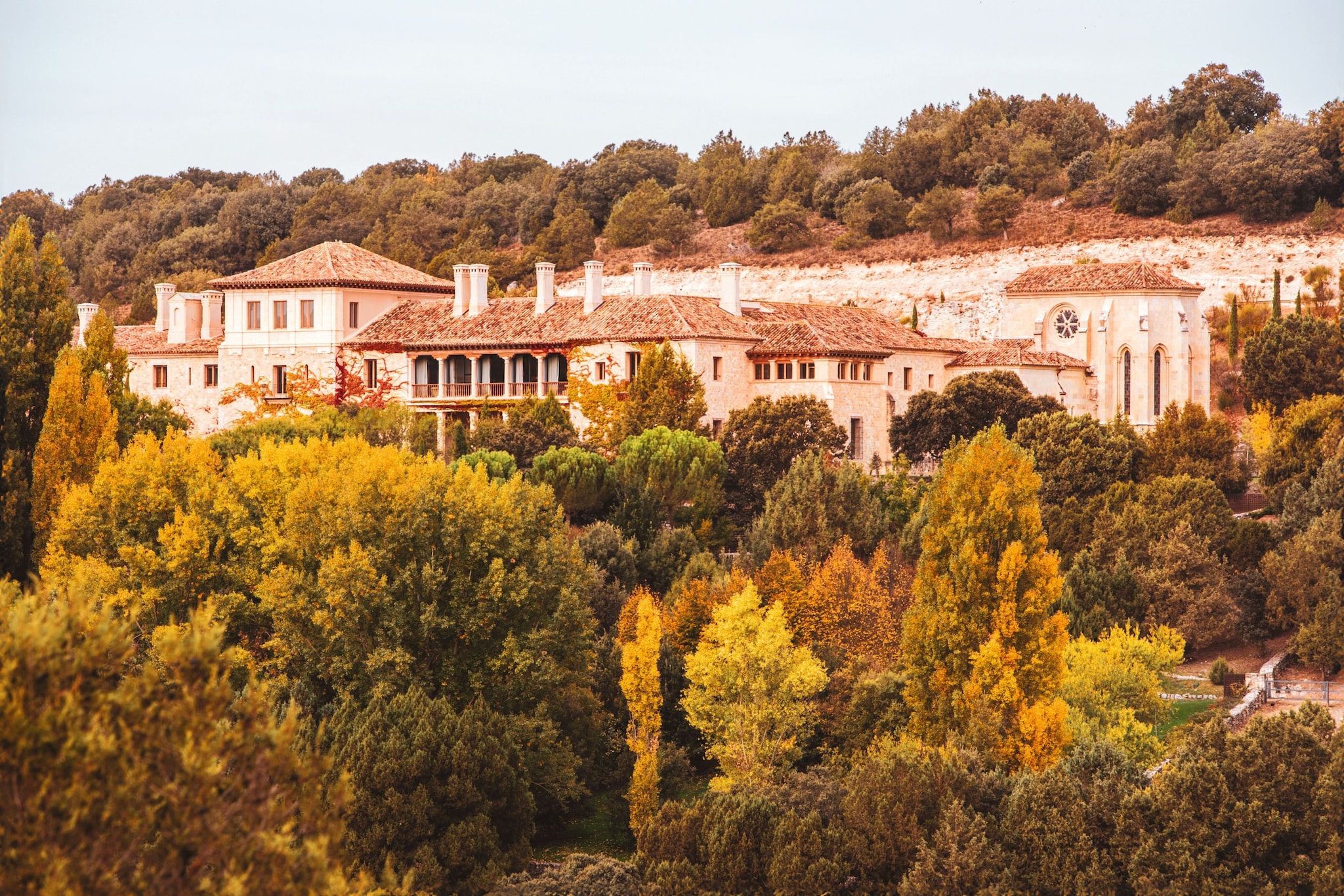 La vista general de San Pelayo