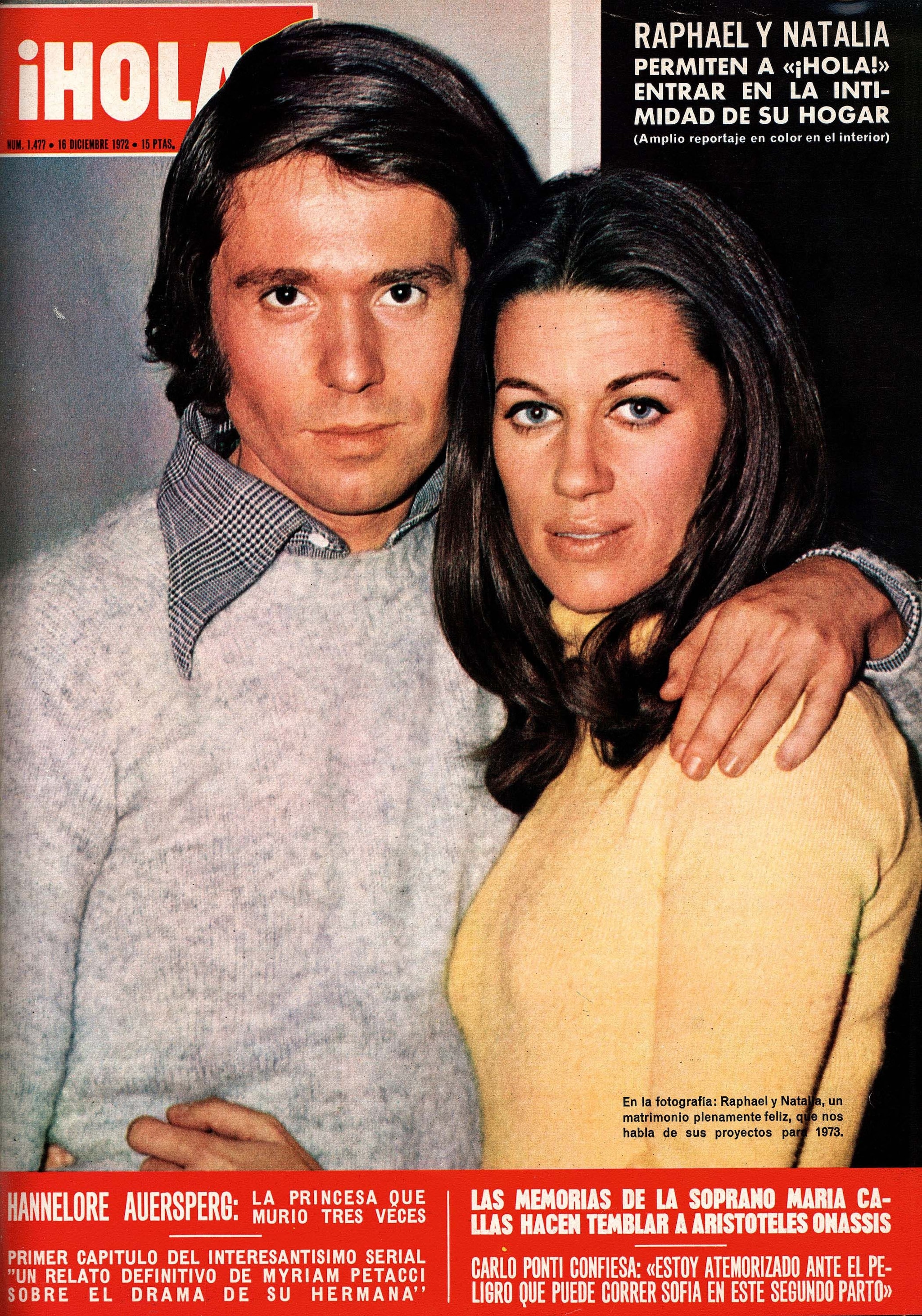 Del Raphael marido, del padre y del abuelo. Una historia sentimental que se rubricó en la iglesia del Moisè, de Venecia (sí, Bezos, antes que tú, Raphael ya lo hizo, en 14 de julio de 1972), uniendo su vida a la de la periodista musical y aristócrata Natalia Figueroa, con la que, además de crear un tándem perfecto, tuvo tres hijos: Jacobo, Alejandra y Manuel, quienes, a su vez, le han dado ocho nietos: Nicolás y Julia, de Jacobo; Manuela y Carlos, de Alejandra, y Jorge, Manuel, Gonzalo y Jaime, de Manuel