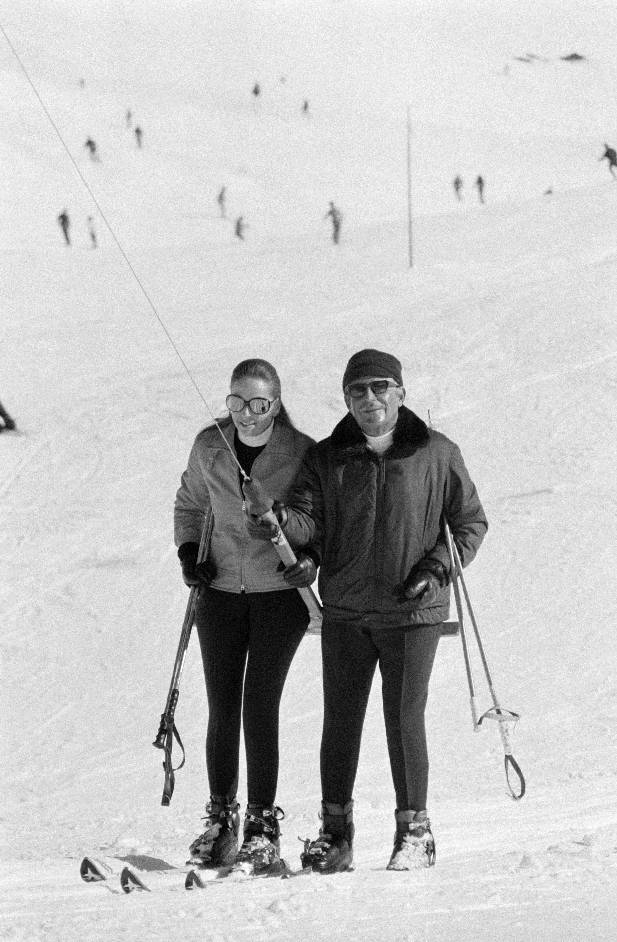 Stavros Niarchos y Doris Kleiner