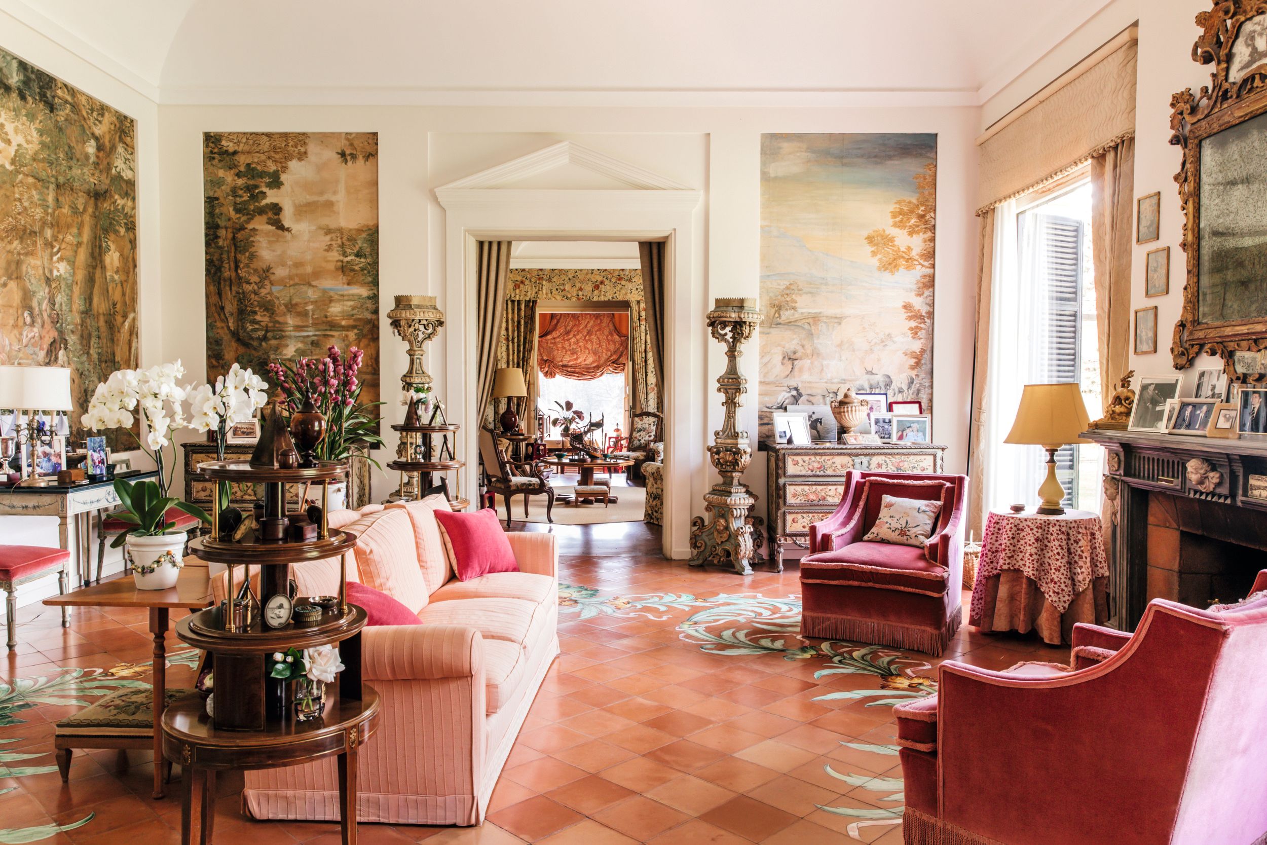 Maria Sole Torlonia heredera de dos grandes dinastías italianas, nos abre las puertas de su majestuosa finca familiar