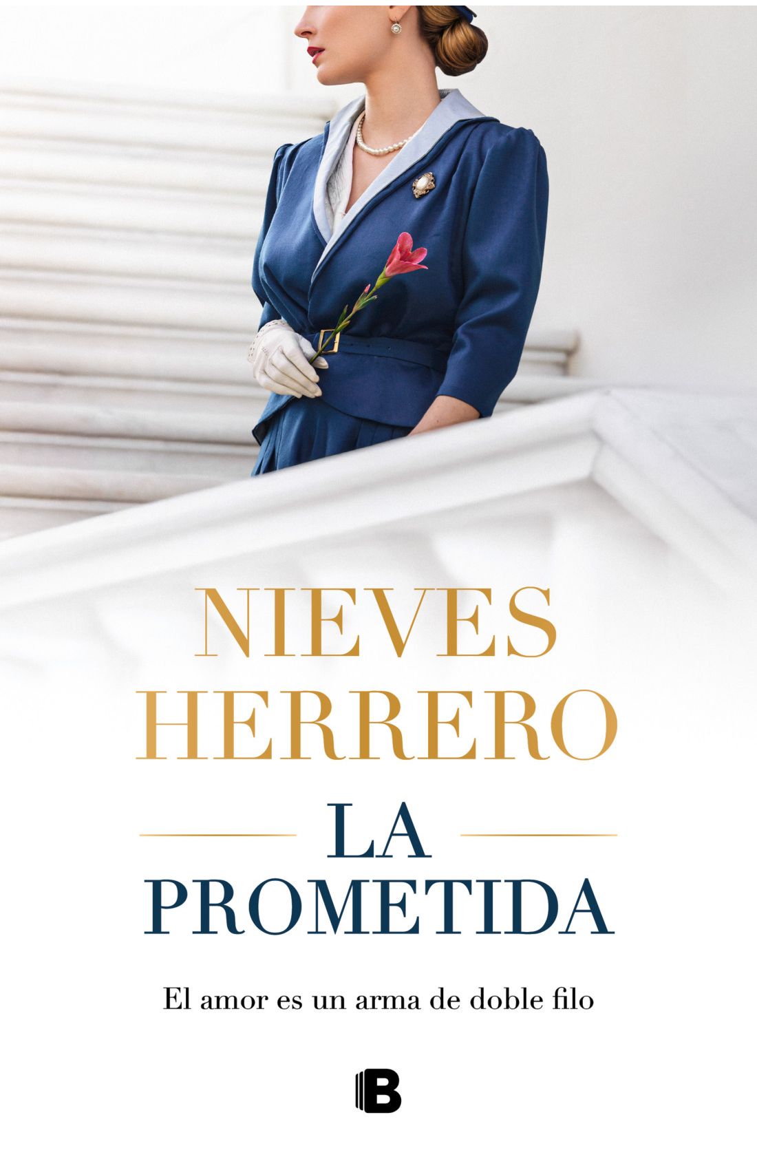 Portada de La prometida, la novela de Nieves Herrero
