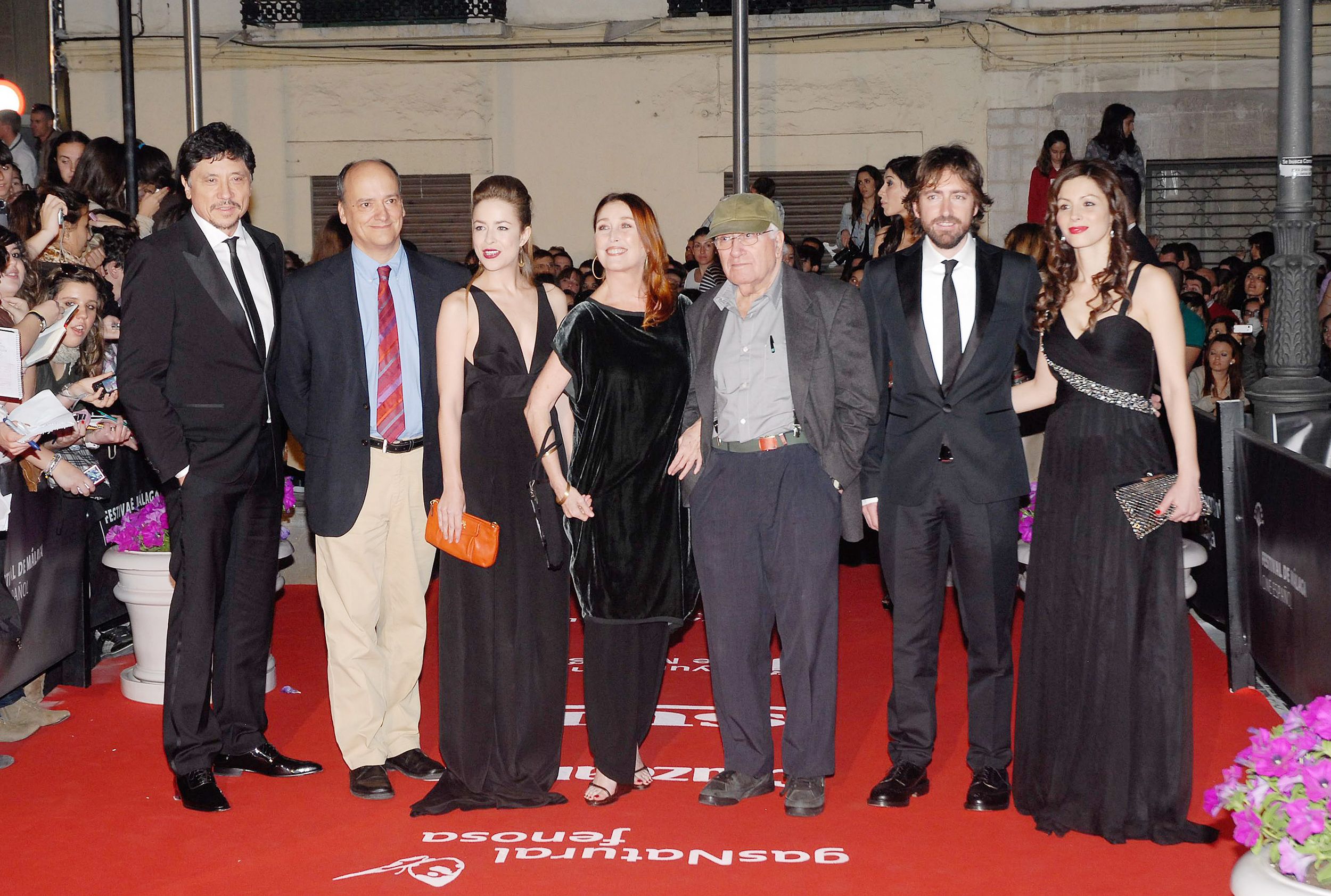 Silvia Abascal en la Alfombra Roja de 2011
