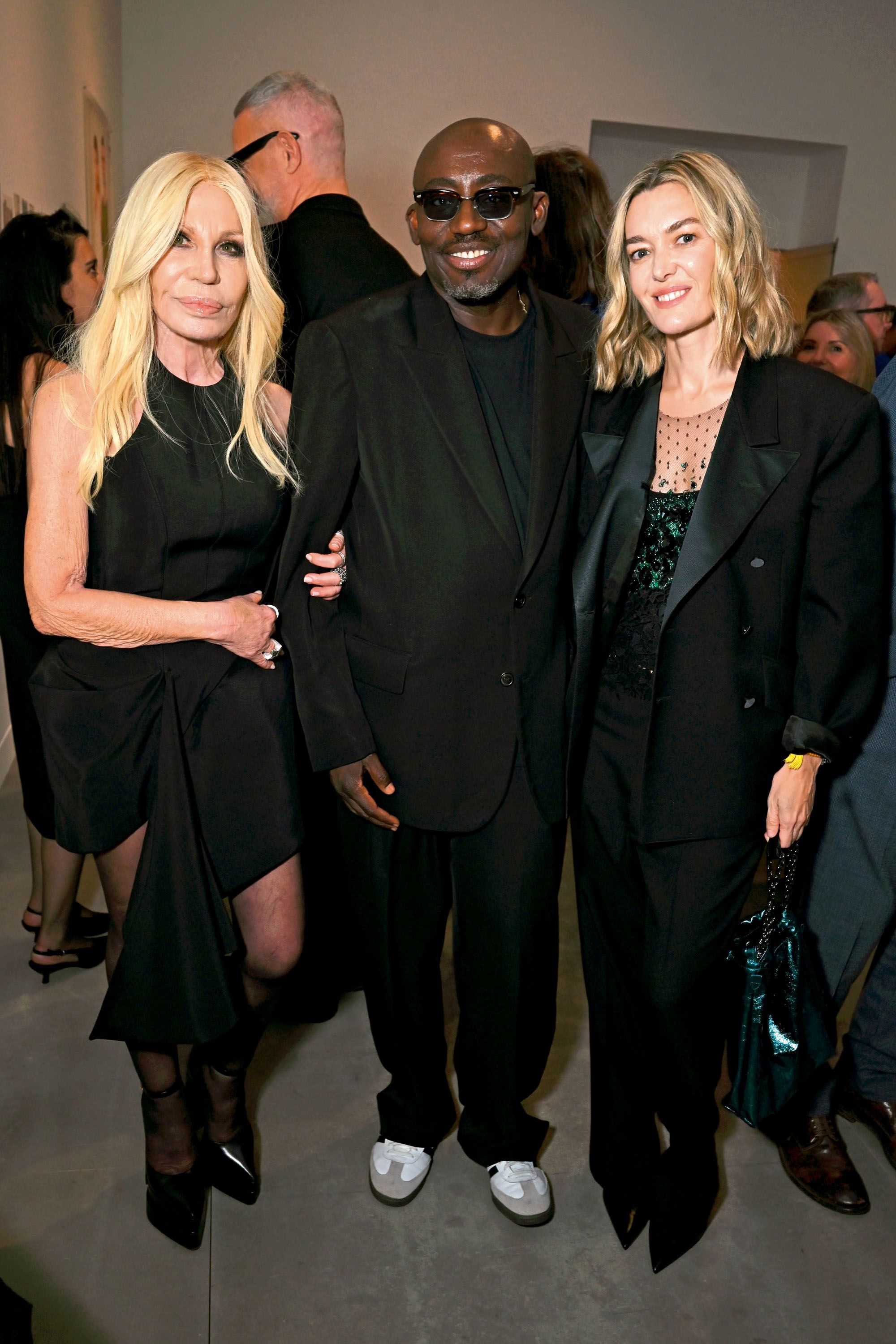 Donatella Versace o Edward Enninful fueron algunos de los invitados que compartieron impresiones con Marta Ortega durante la inauguración de la exposición del Tate Britain.