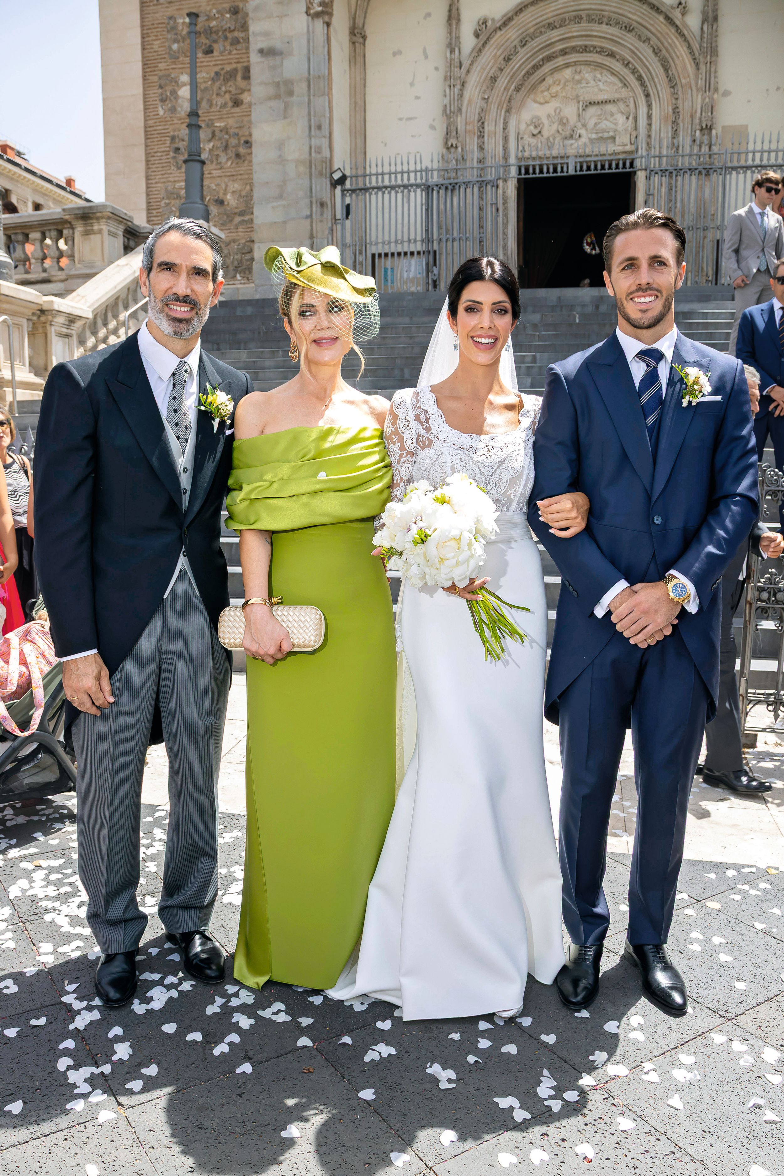 LA DIVERTIDA BODA DE INGRID SANZ HIJA DE FERNANDO SANZ E INGRID ASENSIO, ENTRE ESTRELLAS DEl FÚTBOL