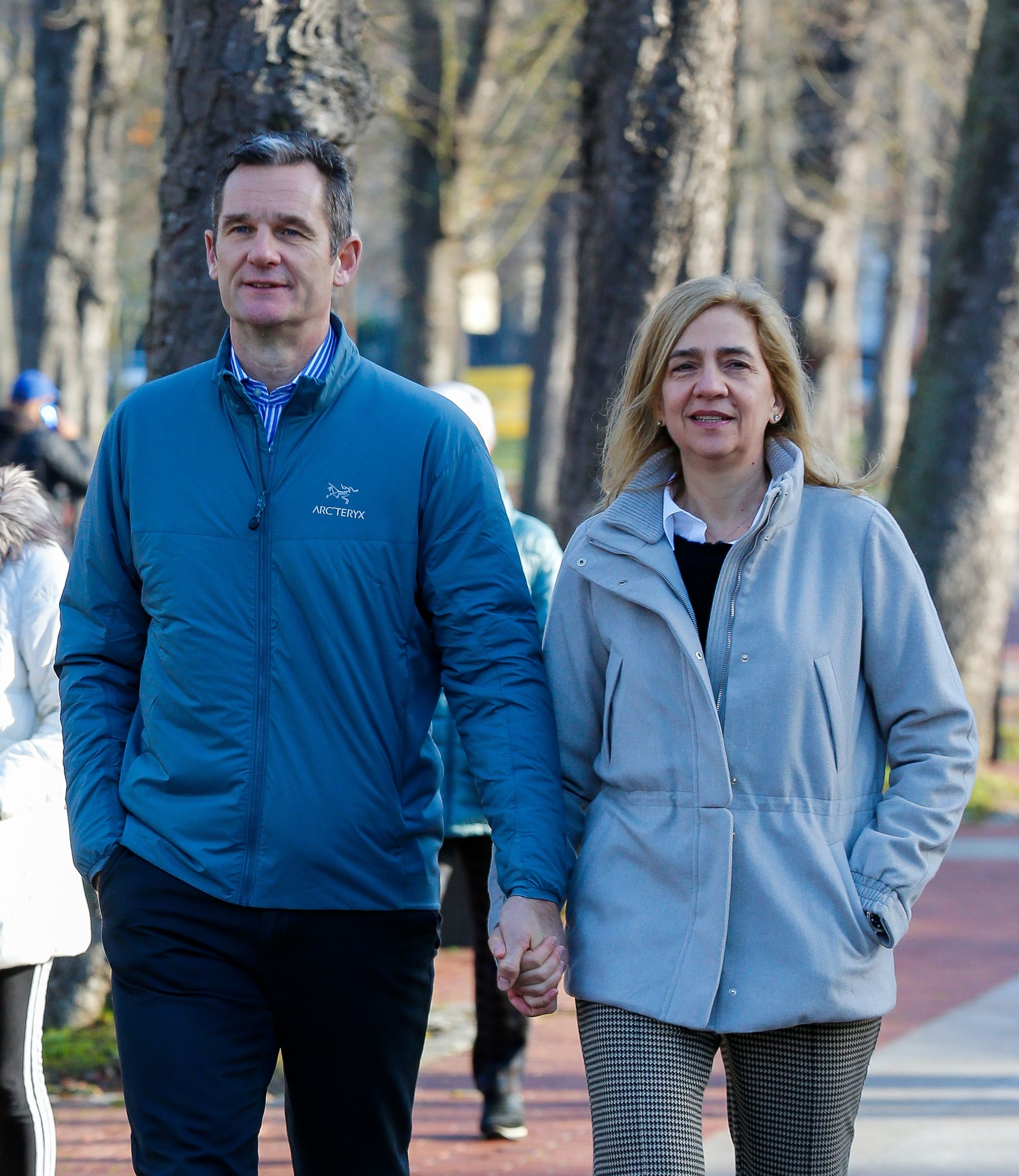 La infanta Cristina e Iñaki Urdangarin, paseando de la mano