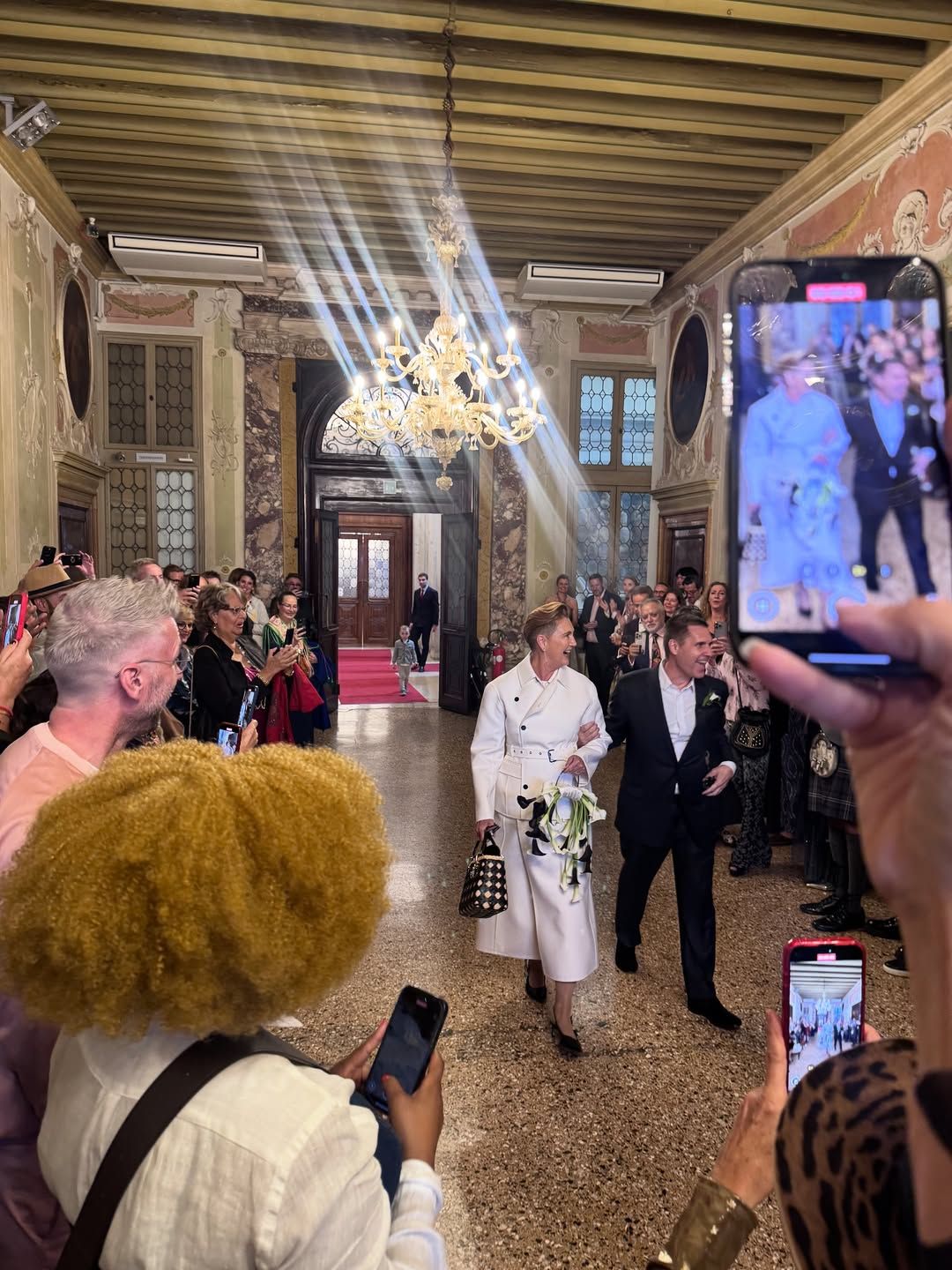 Vestidos de novia de Francesca Thyssen en su boda con Markus Reymann