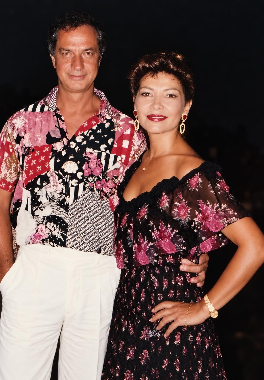 Los príncipes Shahram y Niloufar, abuelos de Cyrus Nikolai Pahlavi
