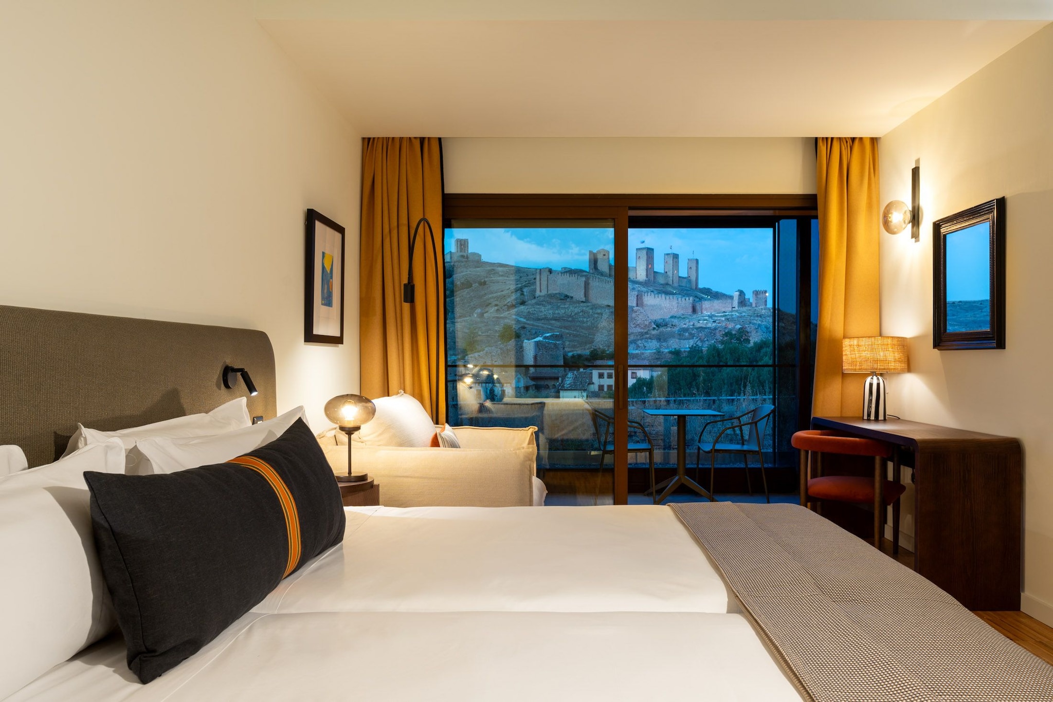 Habitación del Parador Molina de Aragón