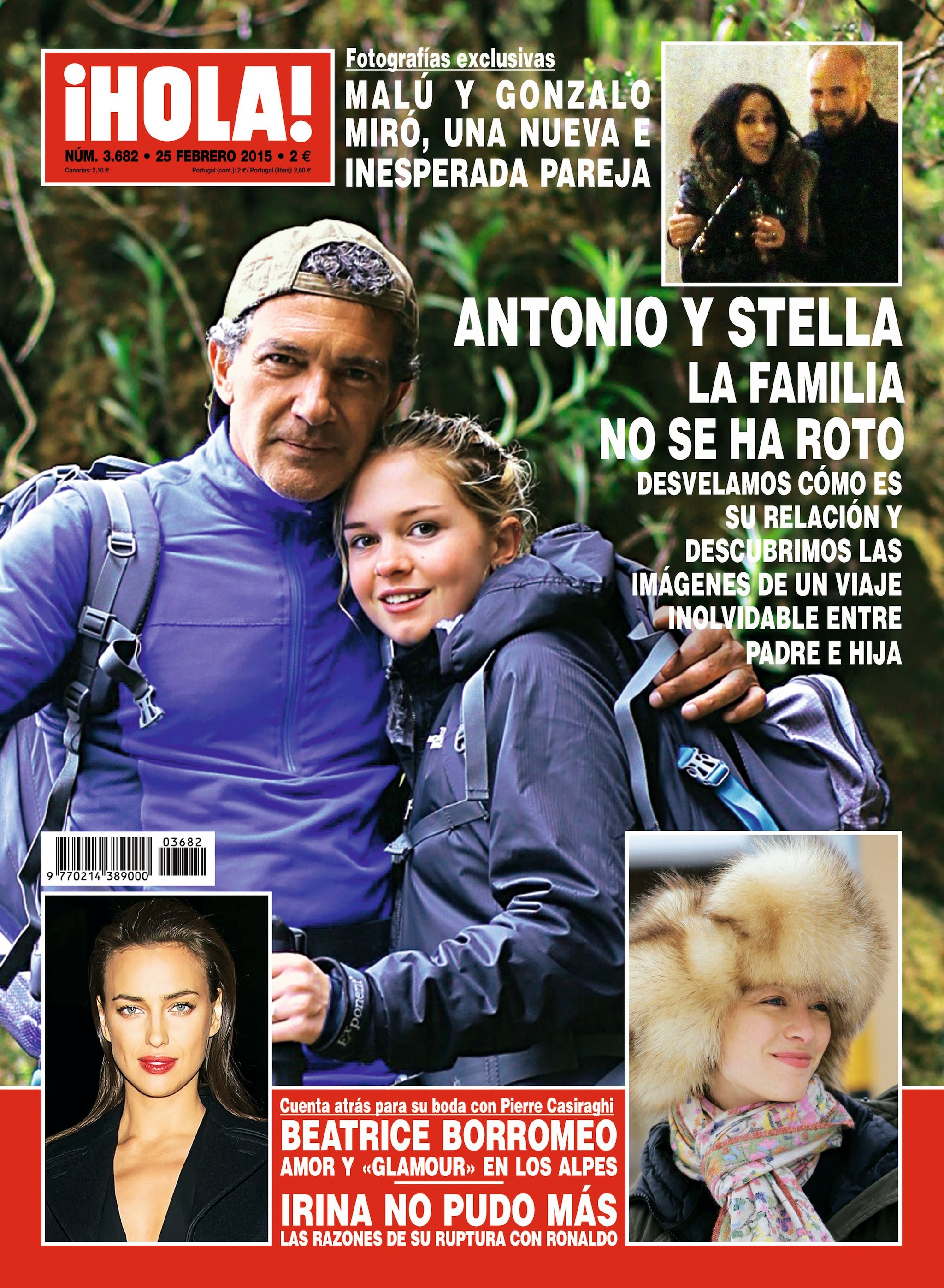 ANTONIO BANDERAS REFLEXIONES CON "¡HOLA!" AL CUMPLIR 65 AÑOS:EL ÉXITO HOY, SU CARRERA Y LA ILUSIÓN POR LA BODA DE SU HIJA, STELLA